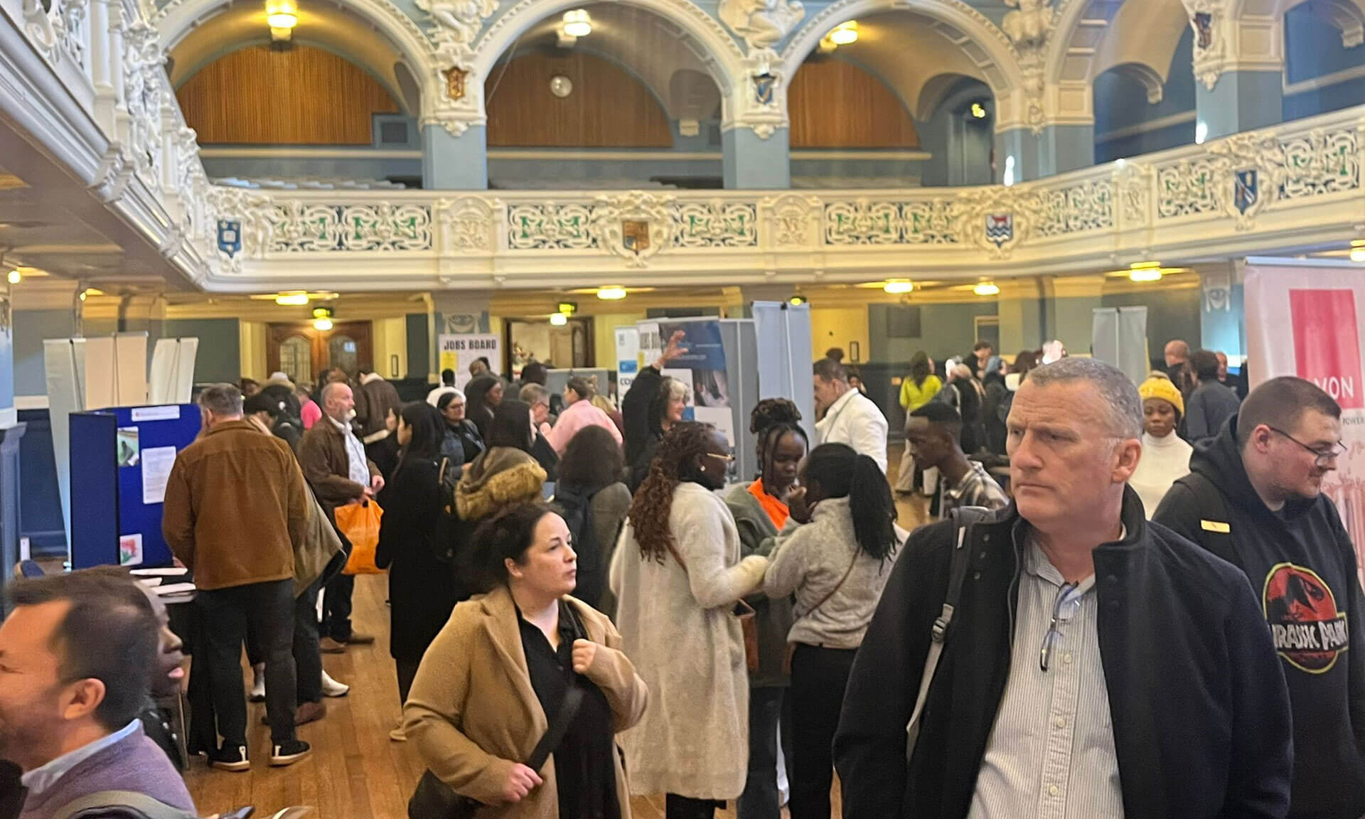 Oxford Jobs Fair in action