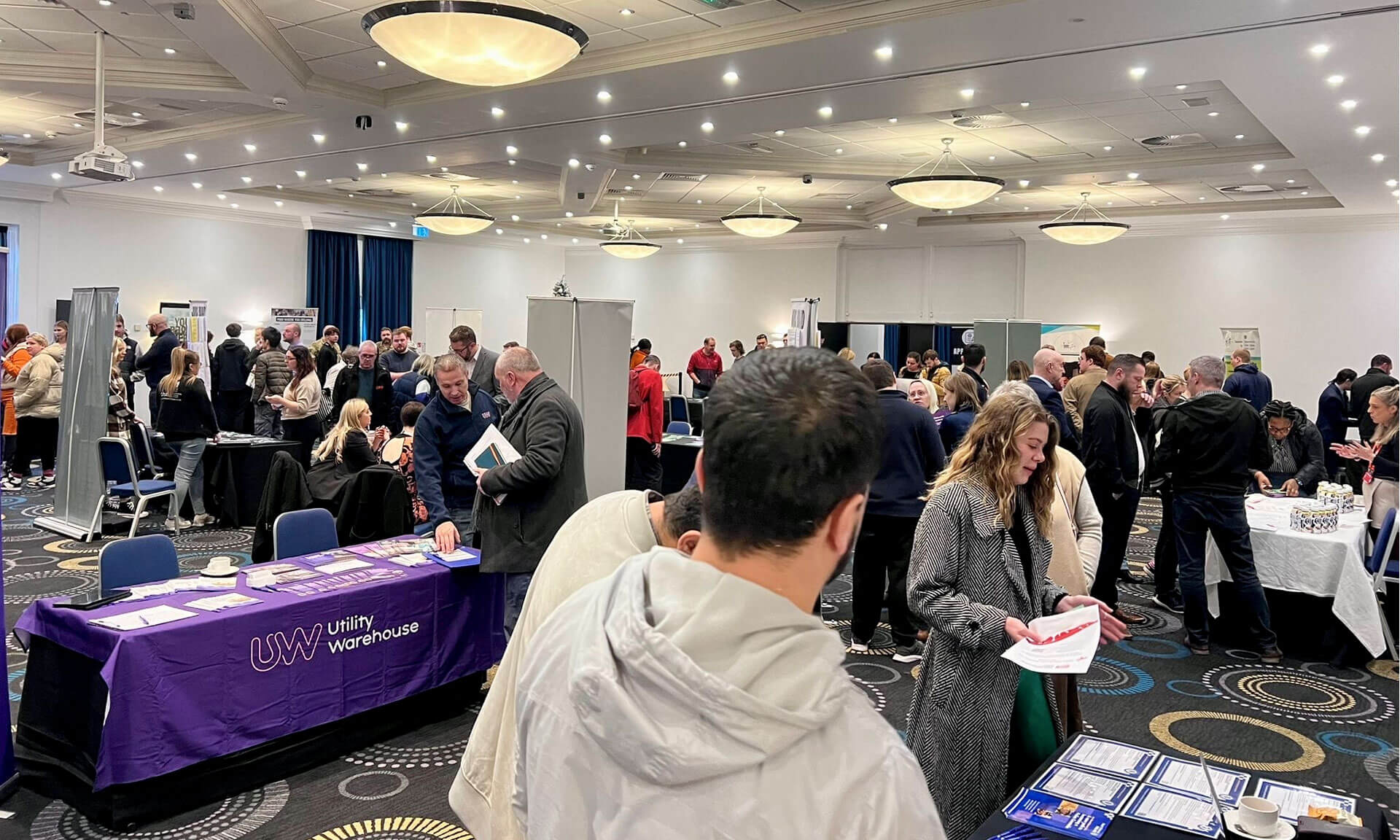 Telford & Shrewsbury Jobs Fair in action