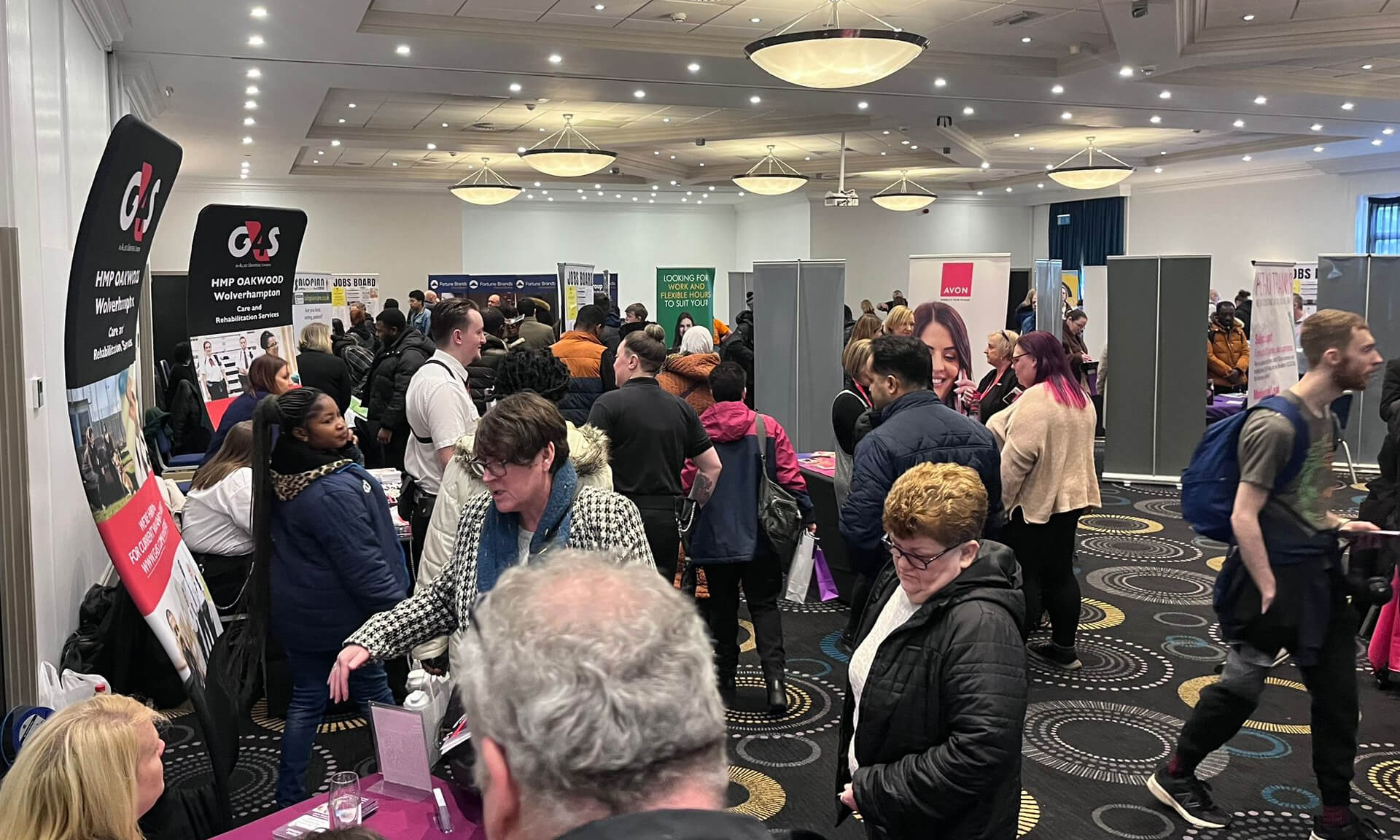 Telford & Shrewsbury Jobs Fair in action