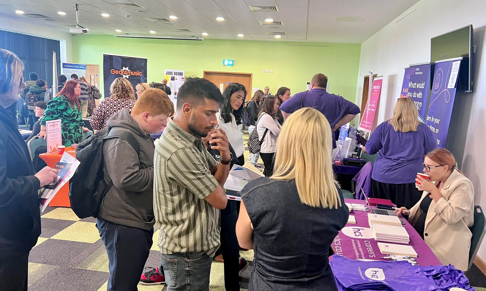 York Jobs Fair in action