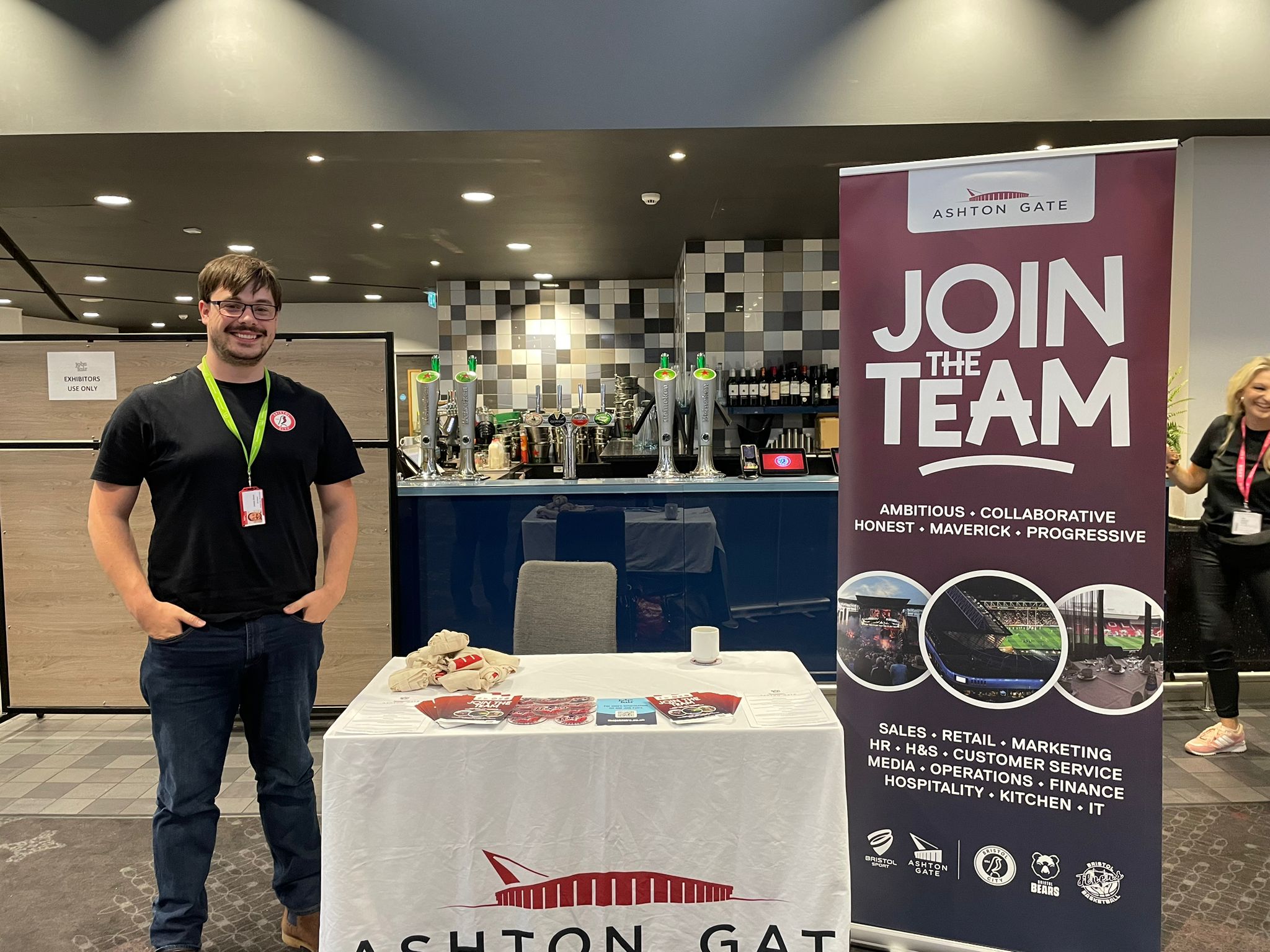 Ashton Gate at our event in Bristol