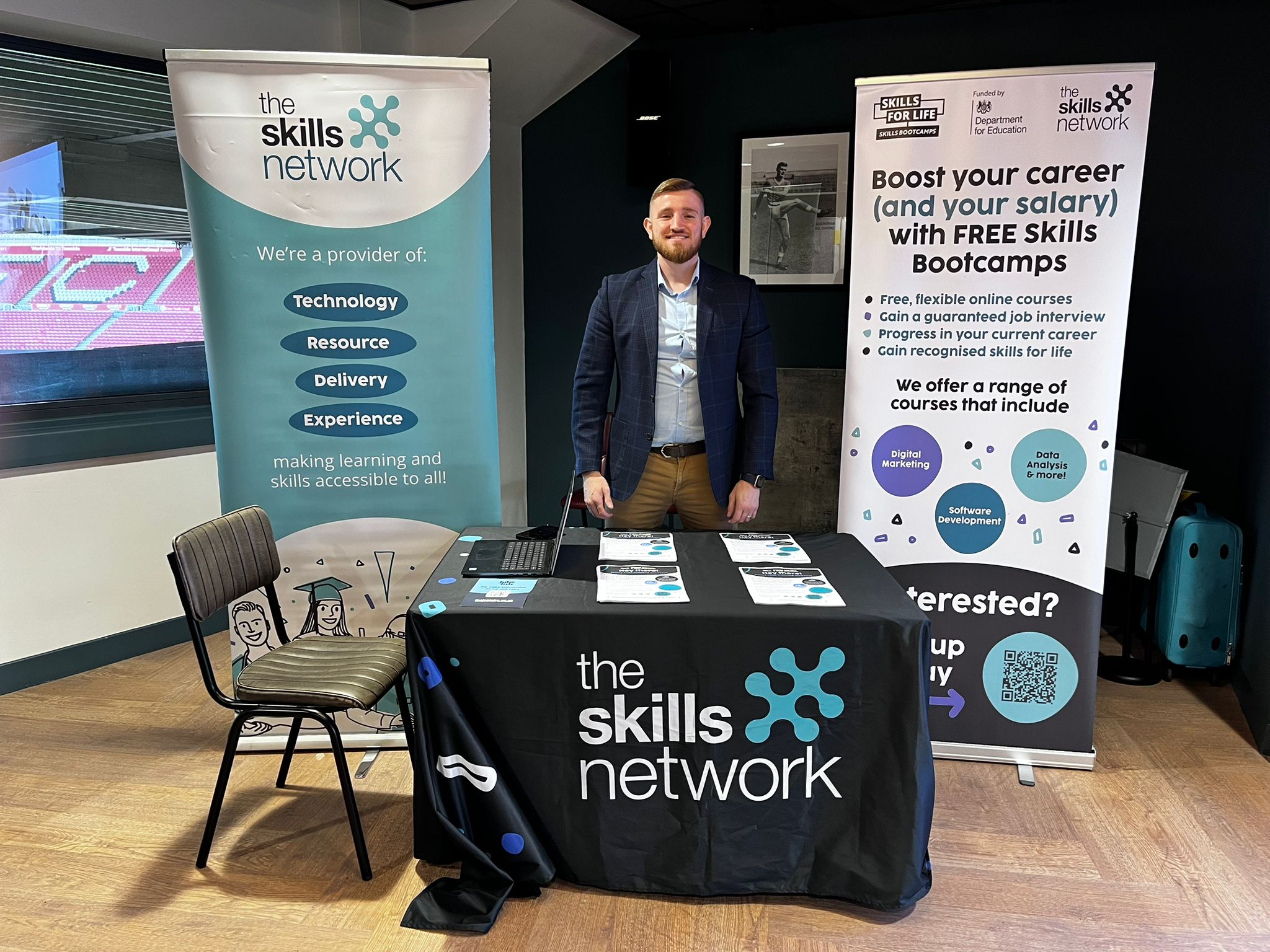 The Skills Network at our event in Middlesbrough