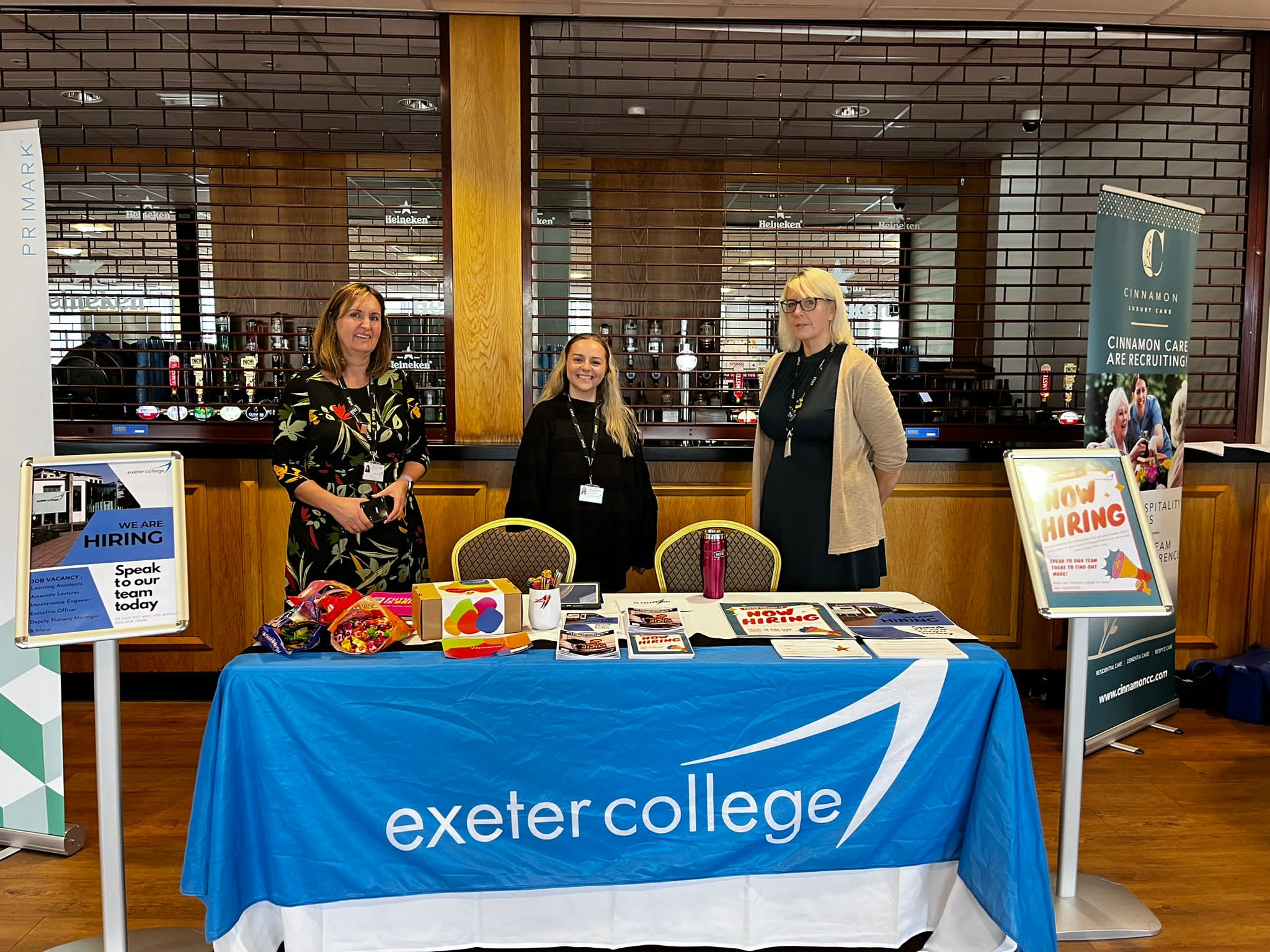 Exeter College at our event in Exeter