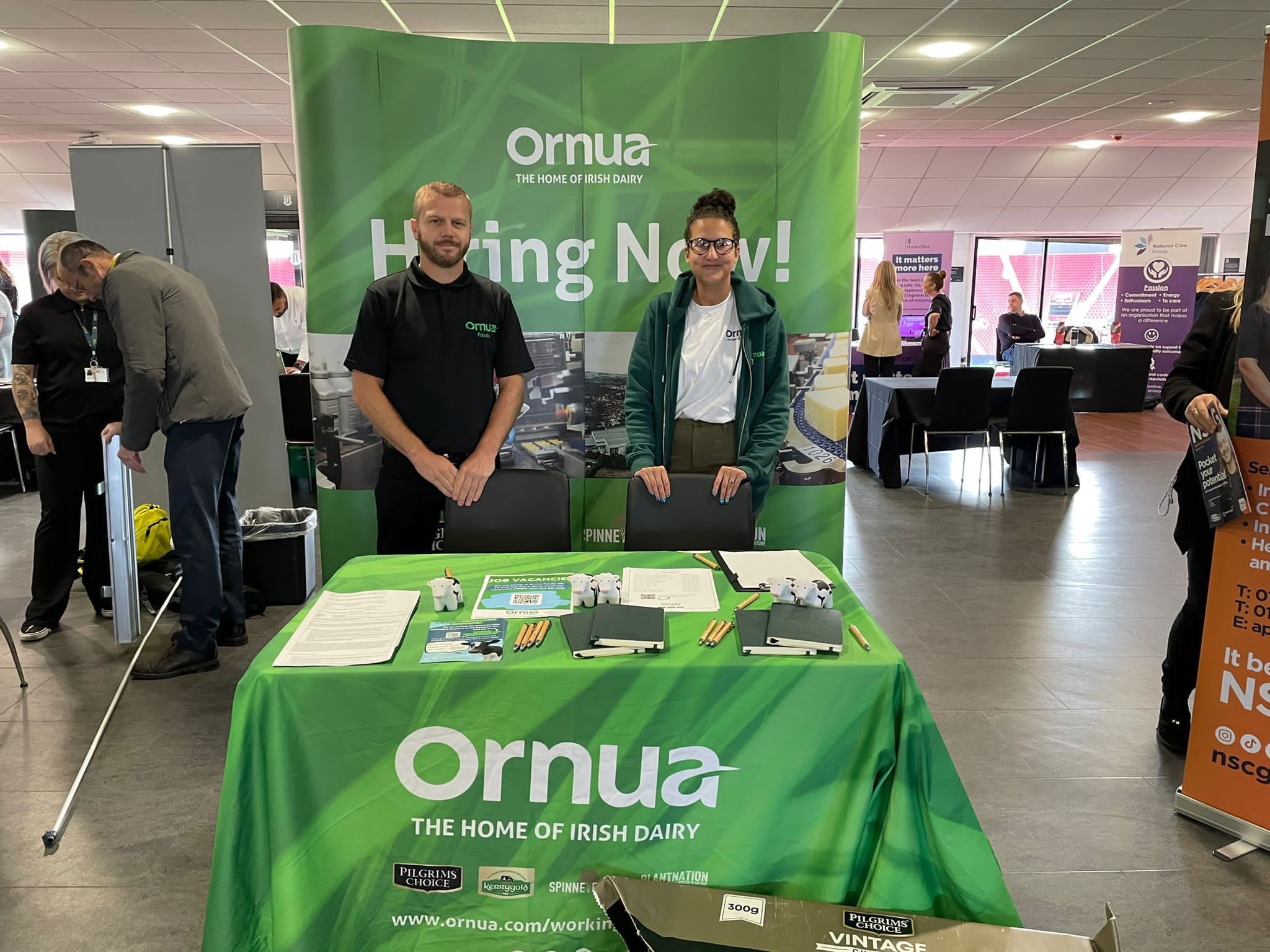 Ornua Foods at our event in Stoke-on-Trent