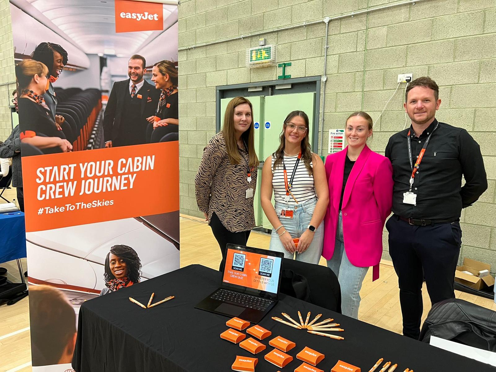 EasyJet at our event in Crawley