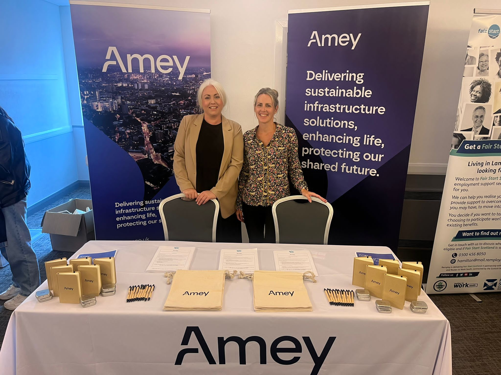 Amey at our event in Glasgow