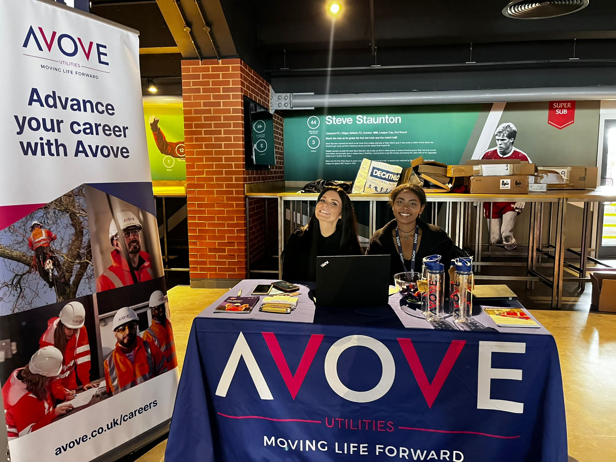 Avove at our event in Liverpool