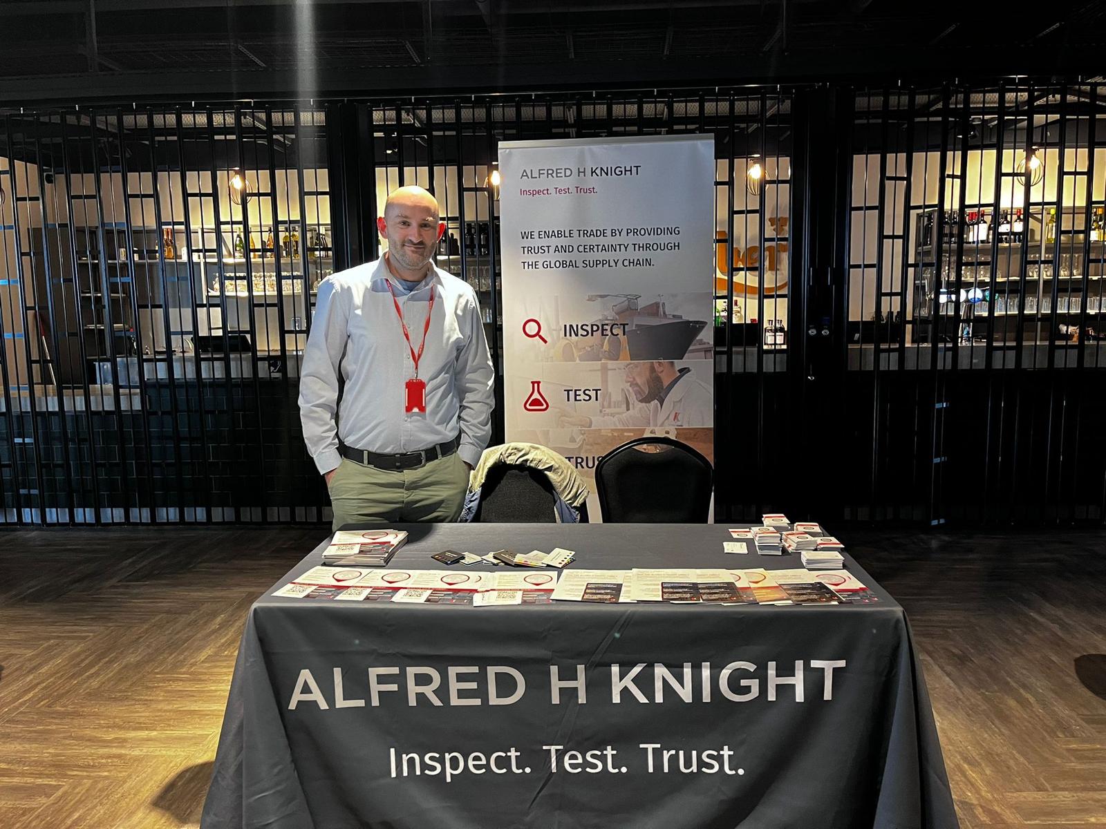 Alfred H Knight at our event in Liverpool