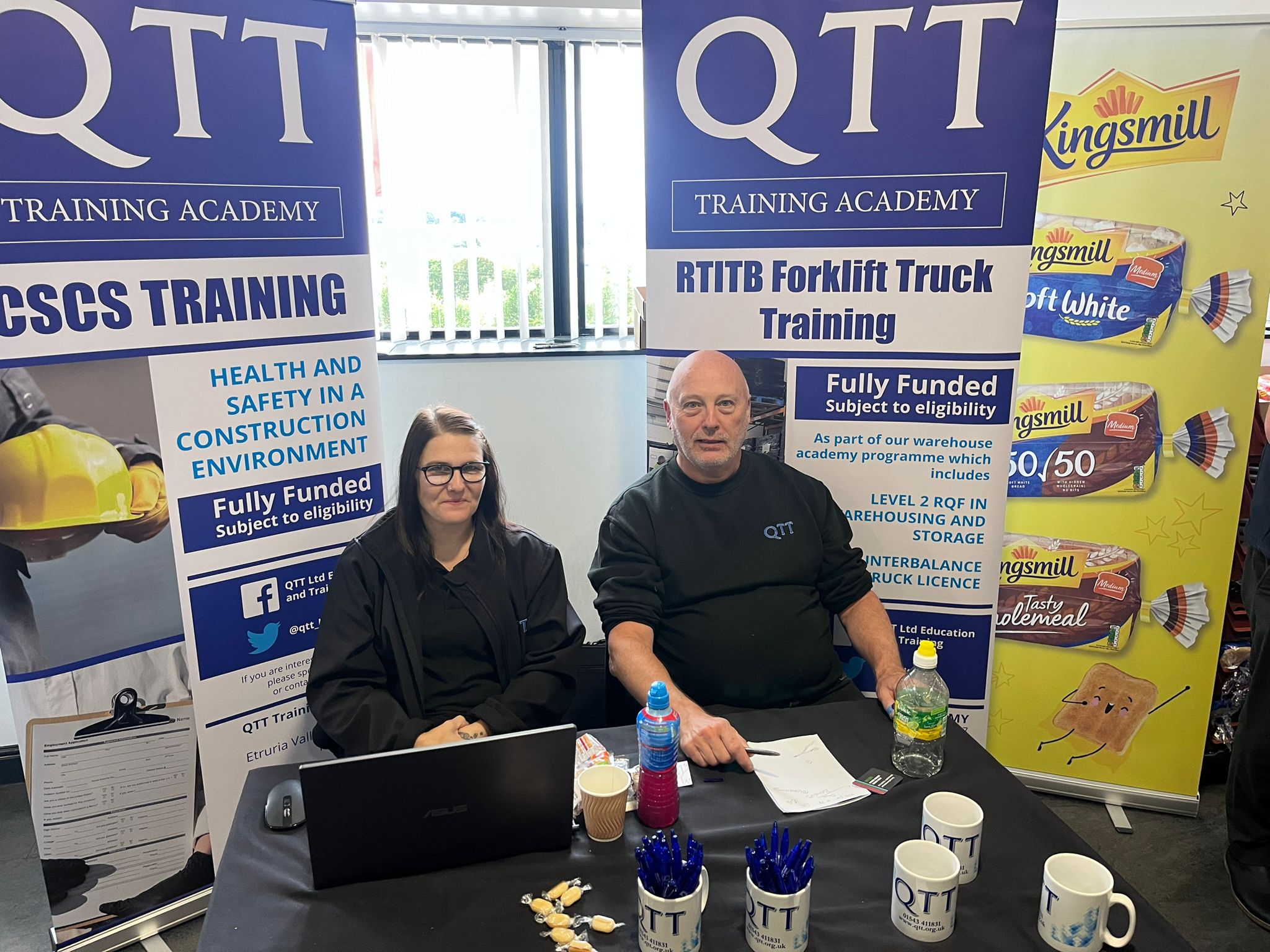 QTT at our event in Stoke-on-Trent