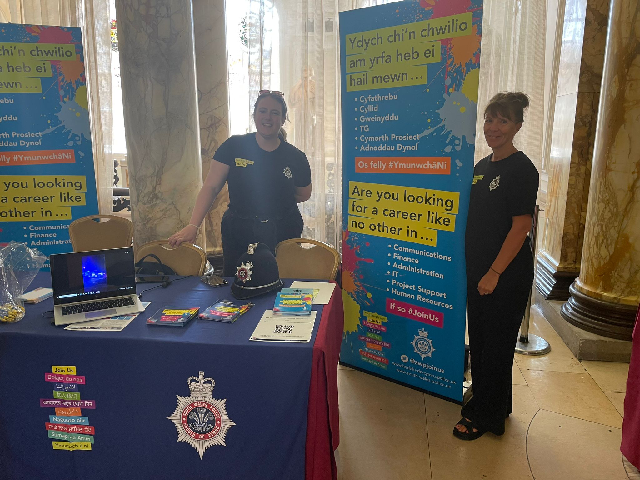 South Wales Police at our event in Cardiff