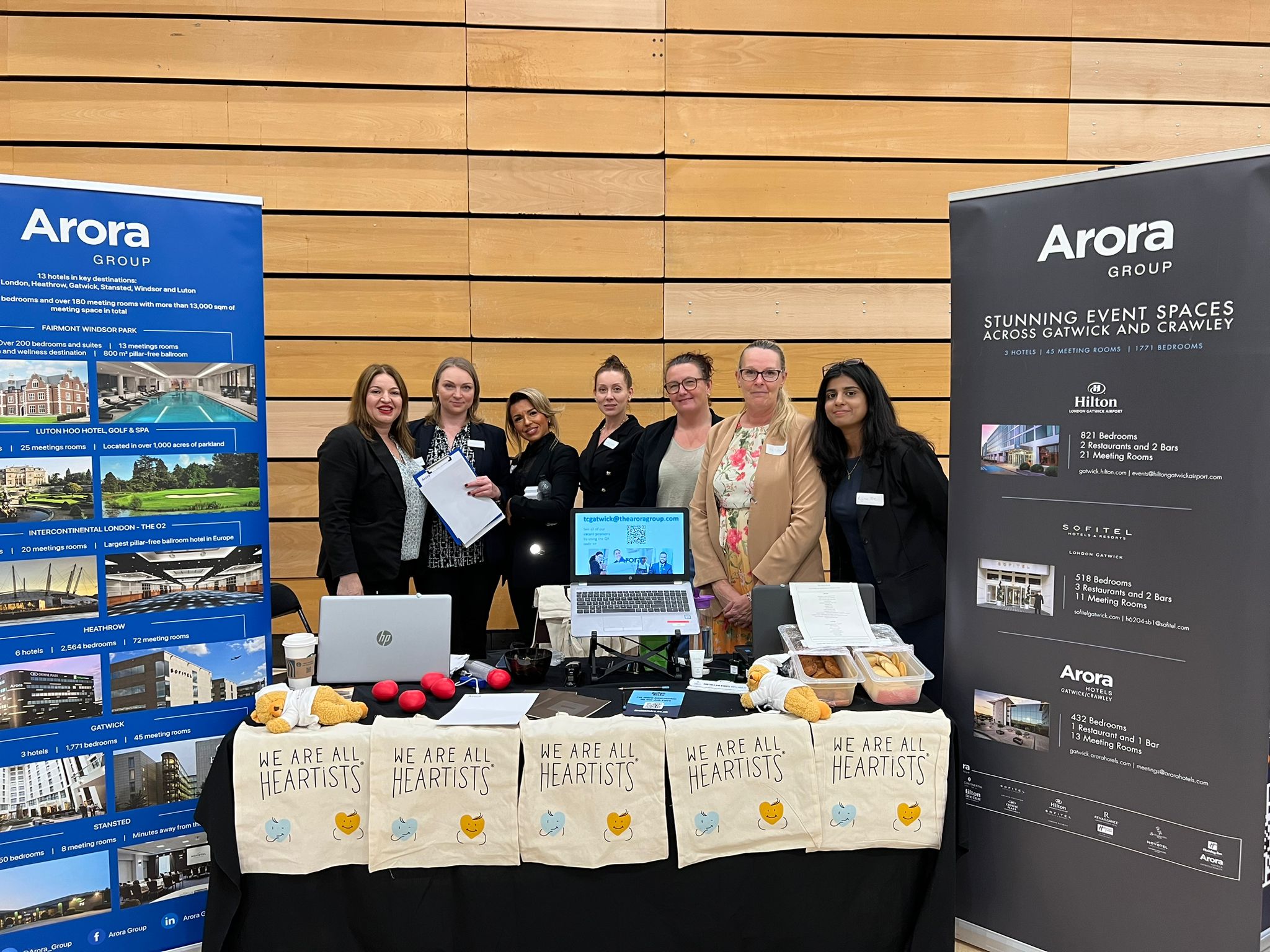 Arora Group at our event in Crawley