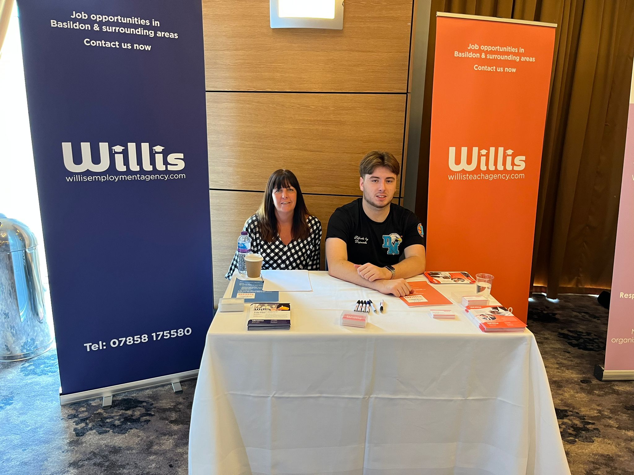 Willis Employment Agency at our event in Southend-on-Sea