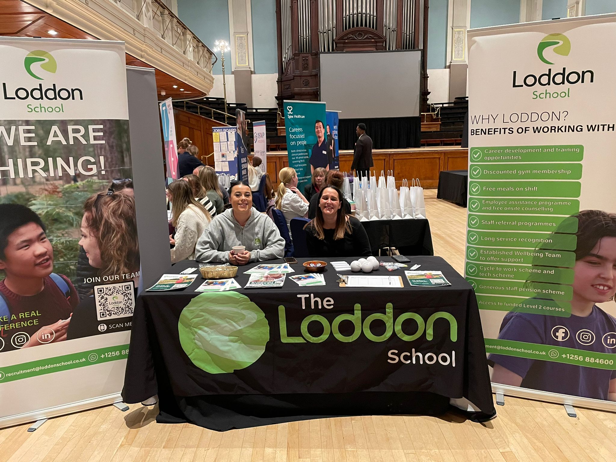 Loddon School at our event in Reading