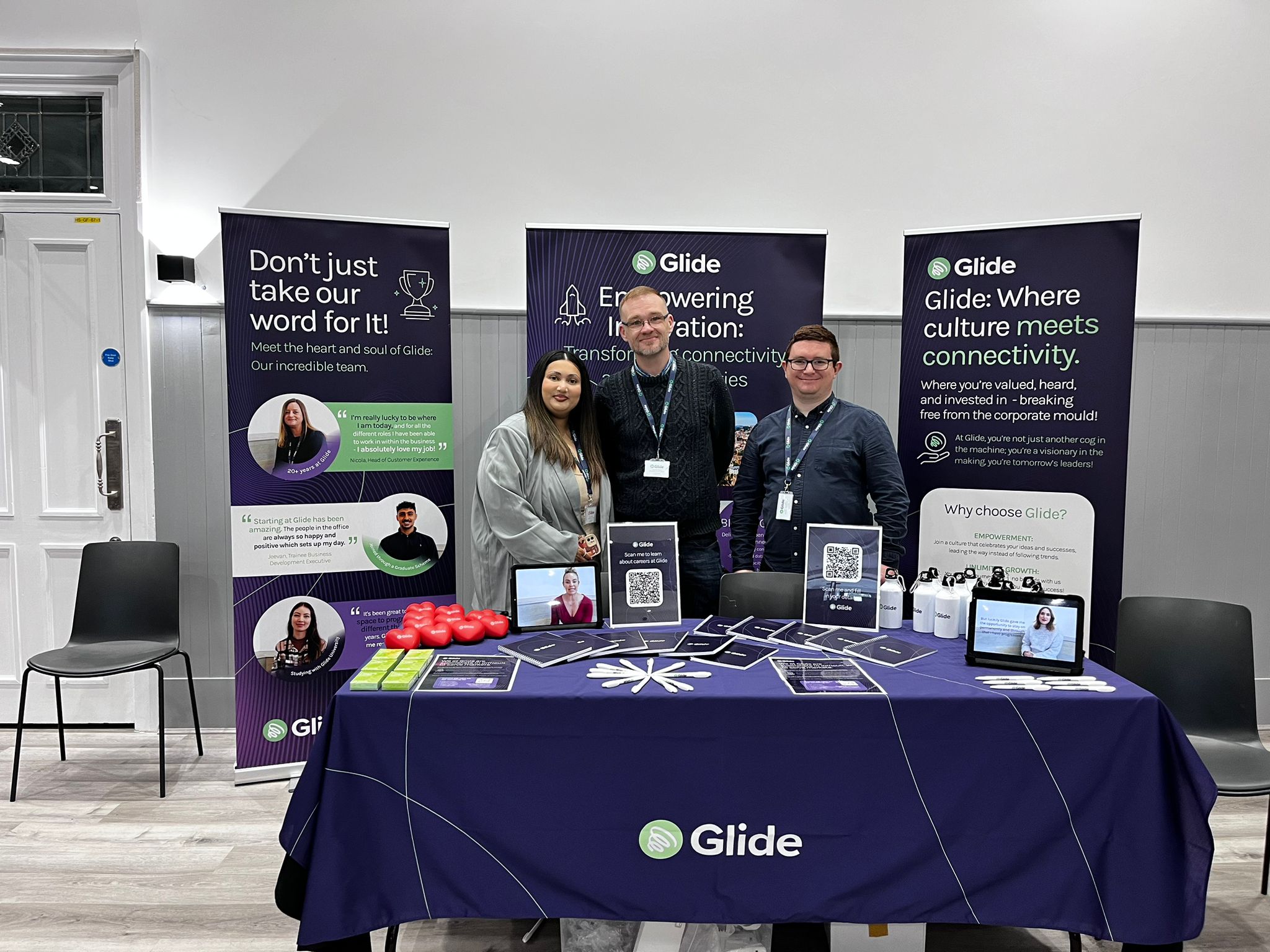 Glide at our event in Birmingham