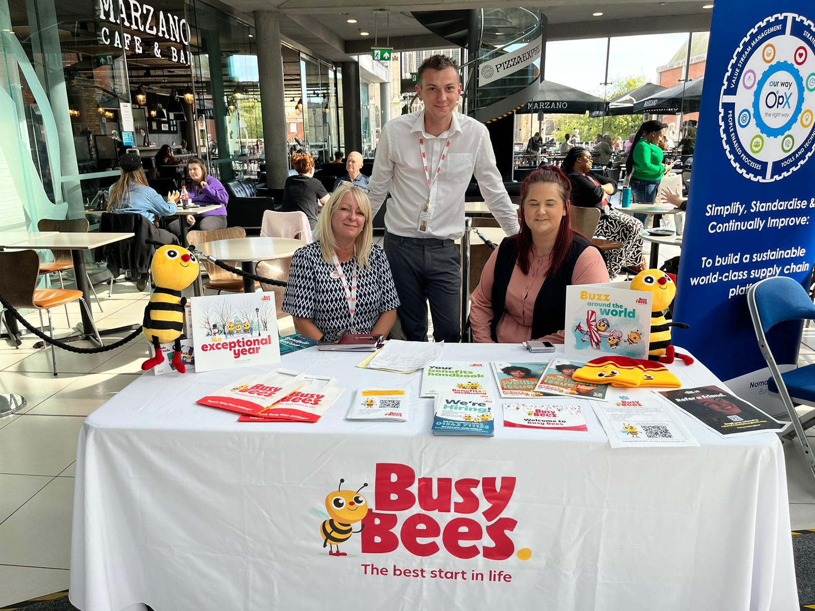 Busy Bees at our event in Norwich