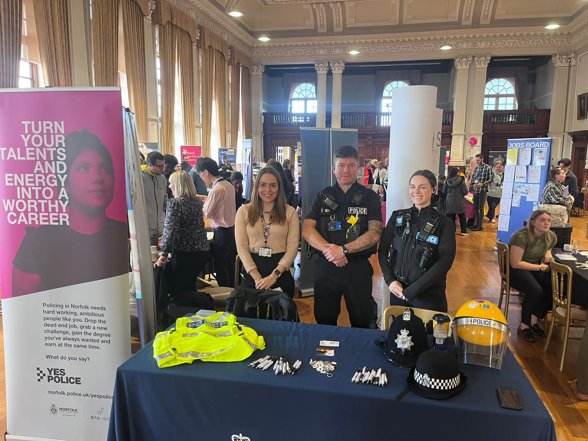 Norfolk Constabulary at our event in Great Yarmouth