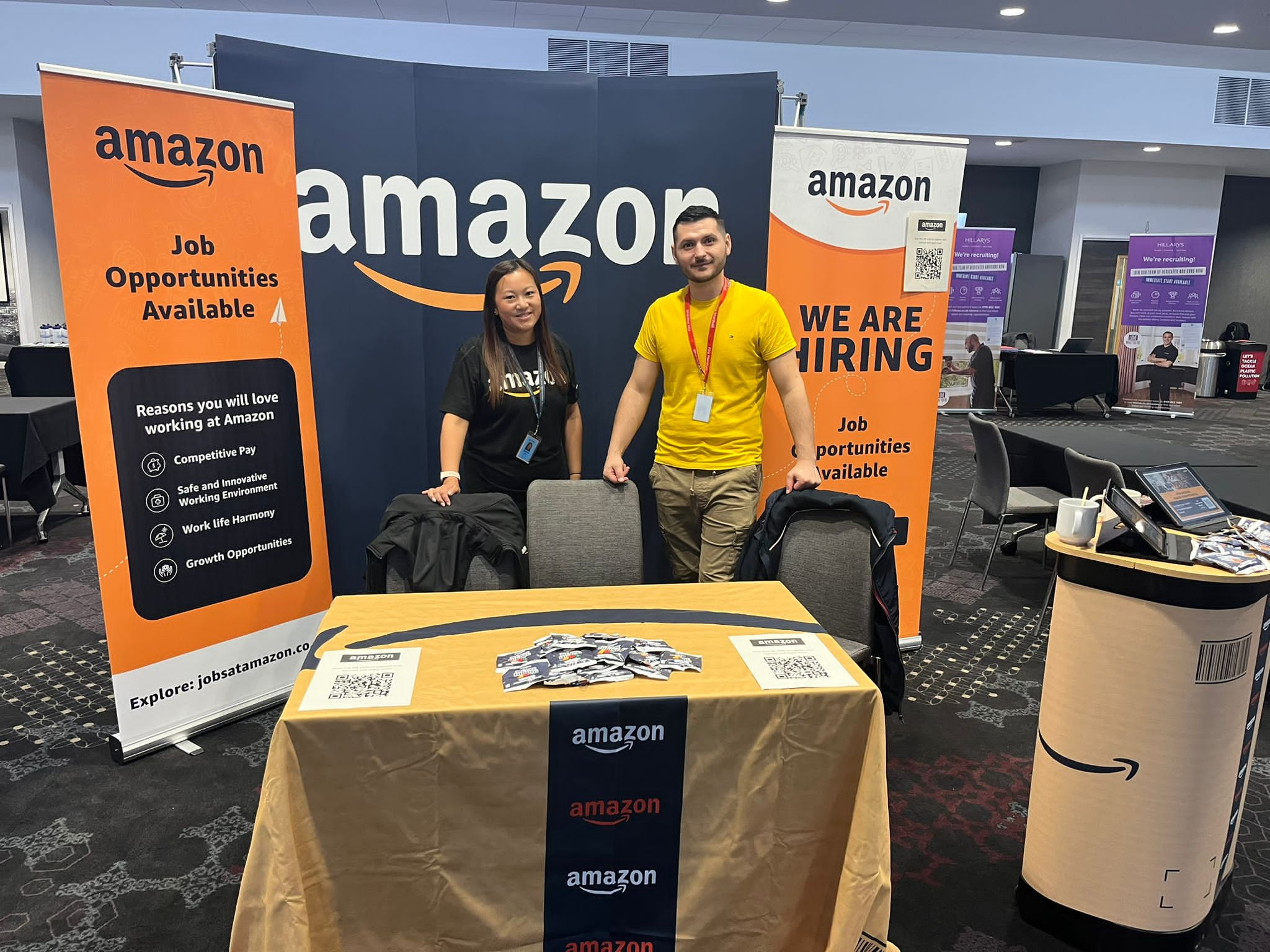 Amazon at our event in Bristol