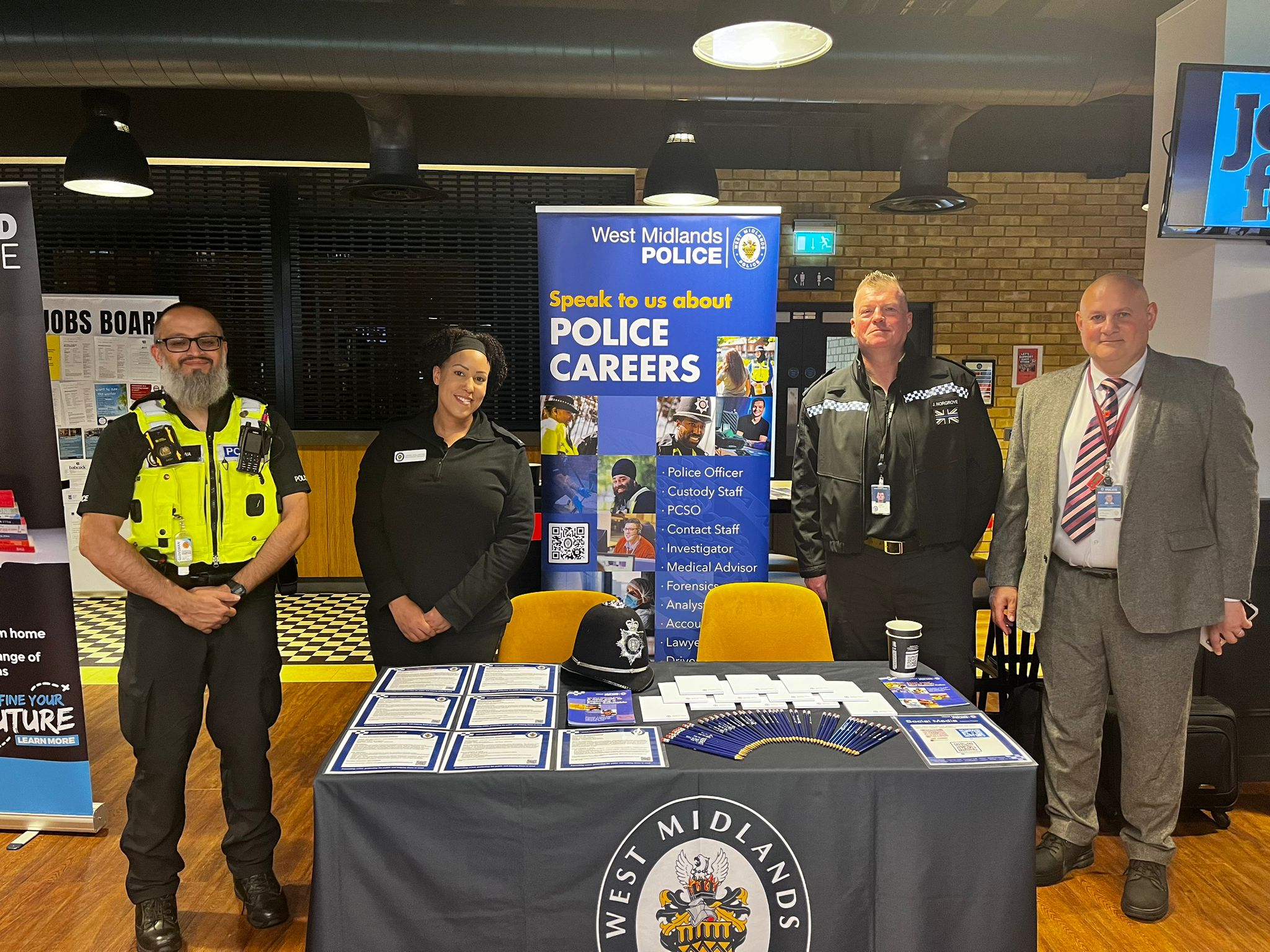 West Midlands Police at our event in Wolverhampton