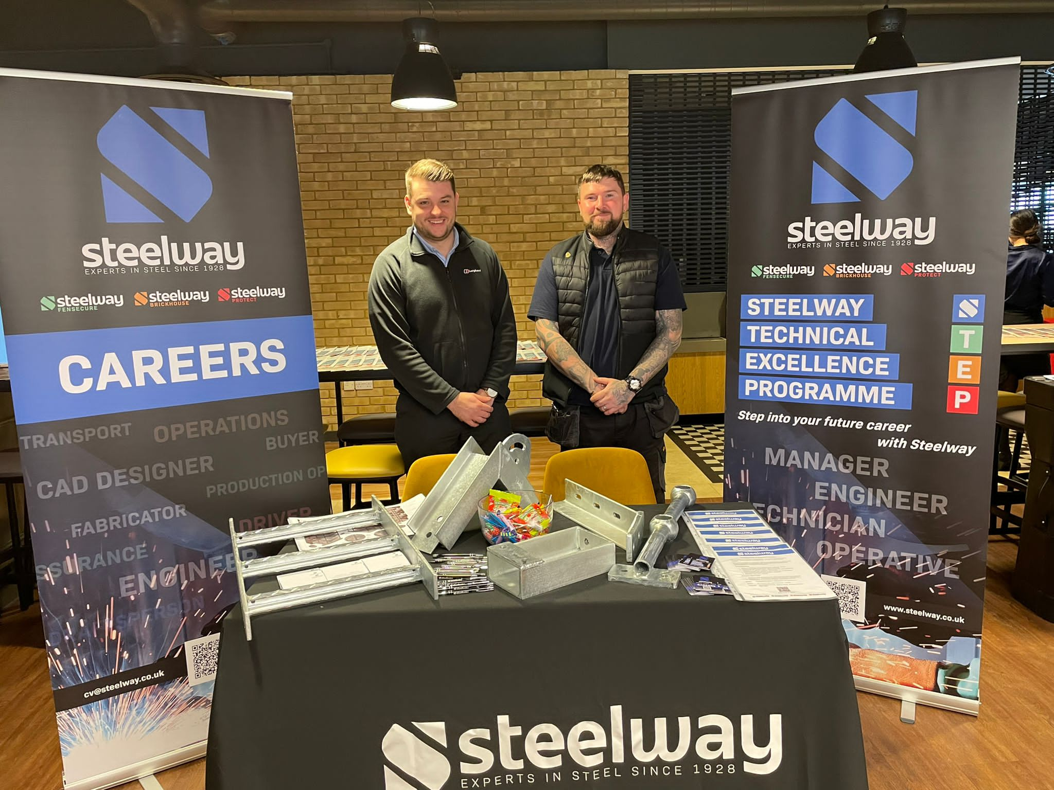 Steelway at our event in Wolverhampton