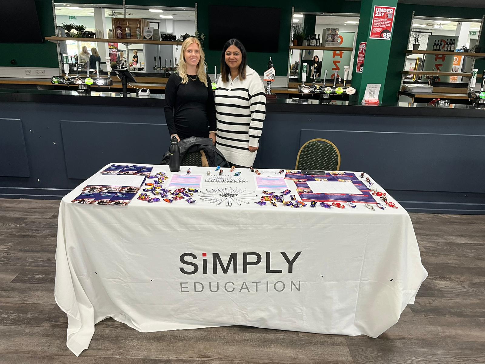 Simply Education at our event in Northampton