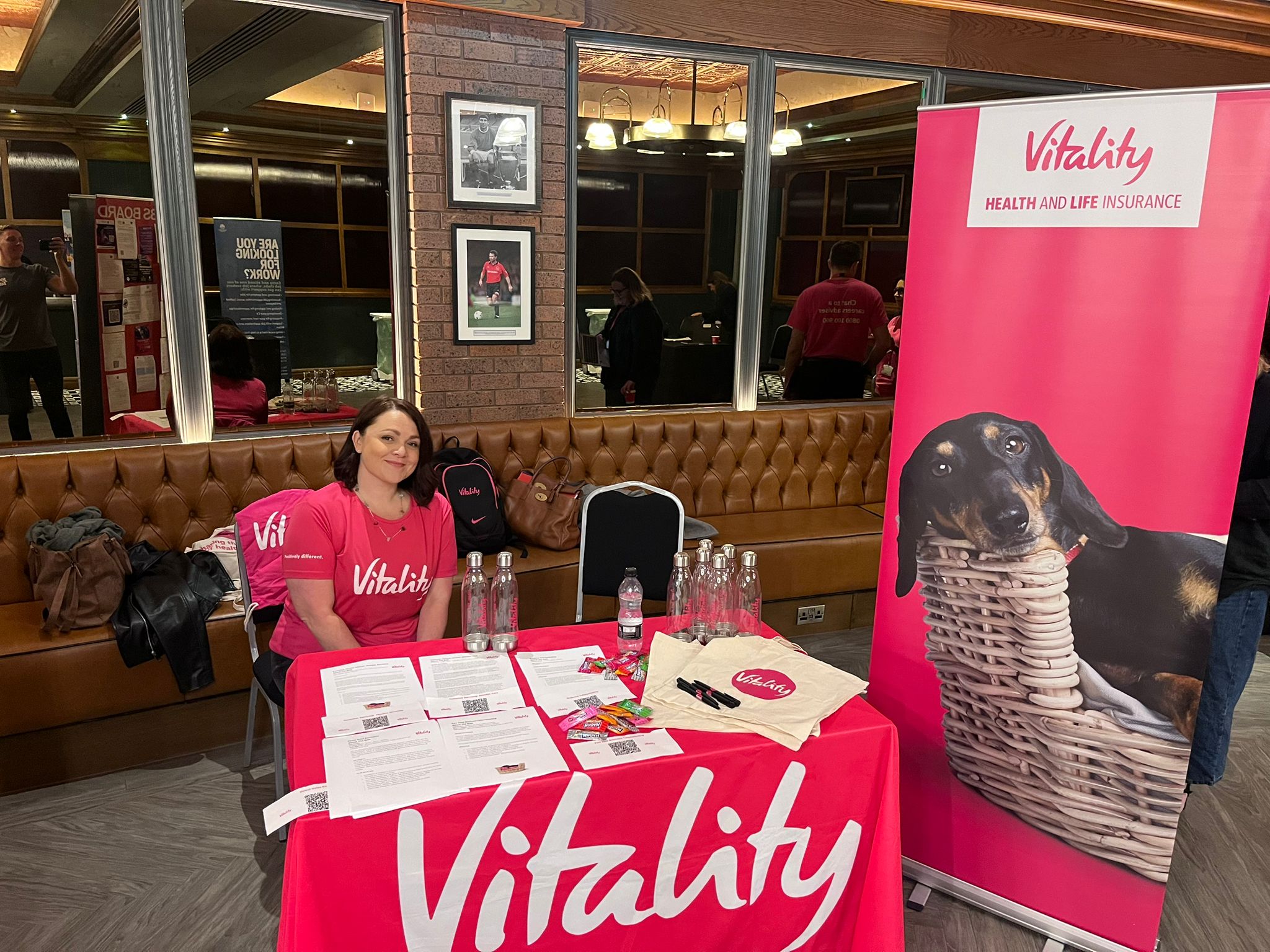 Vitality Insurance at our event in Manchester