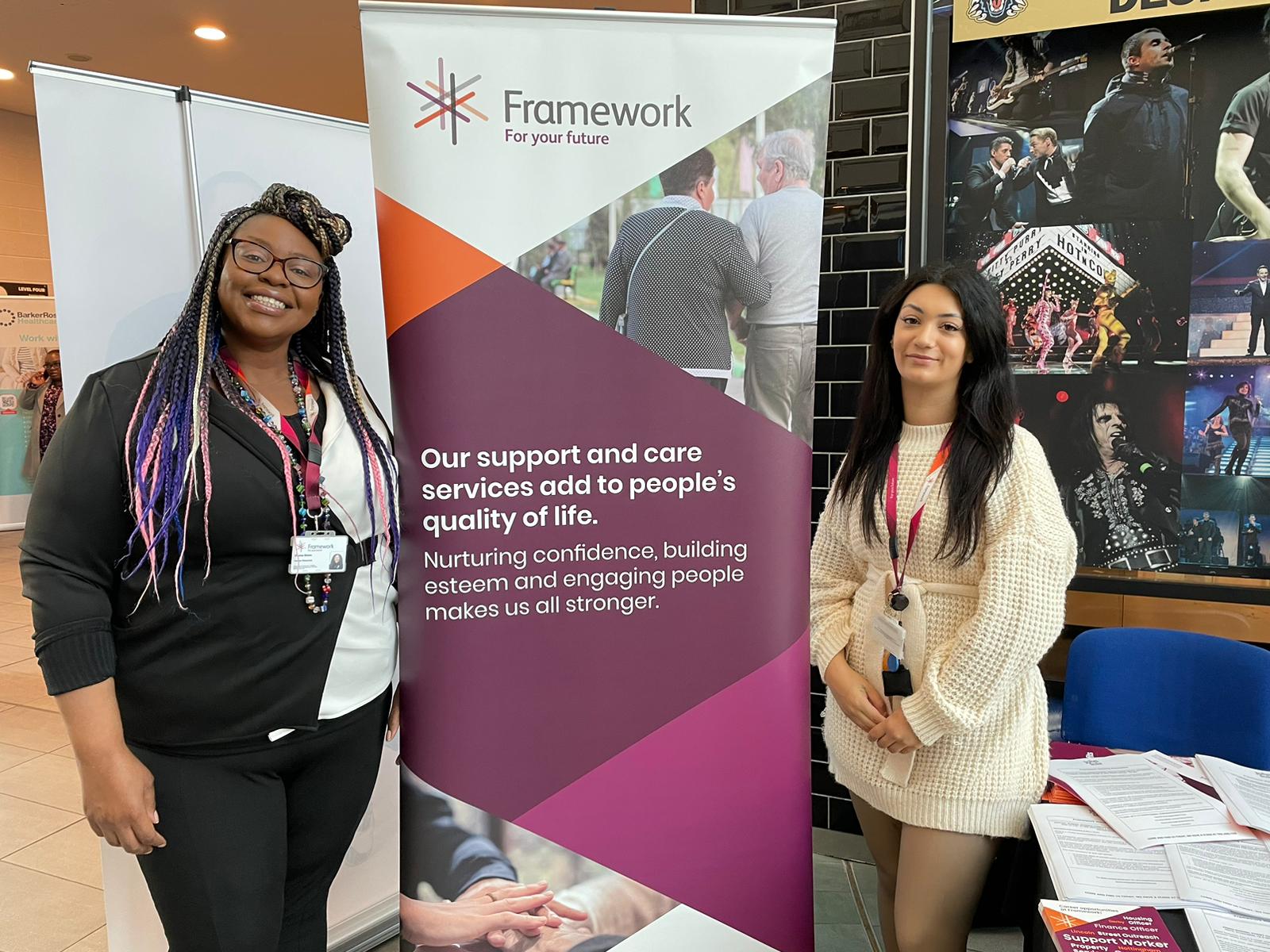 Framework Housing Association at our event in Nottingham