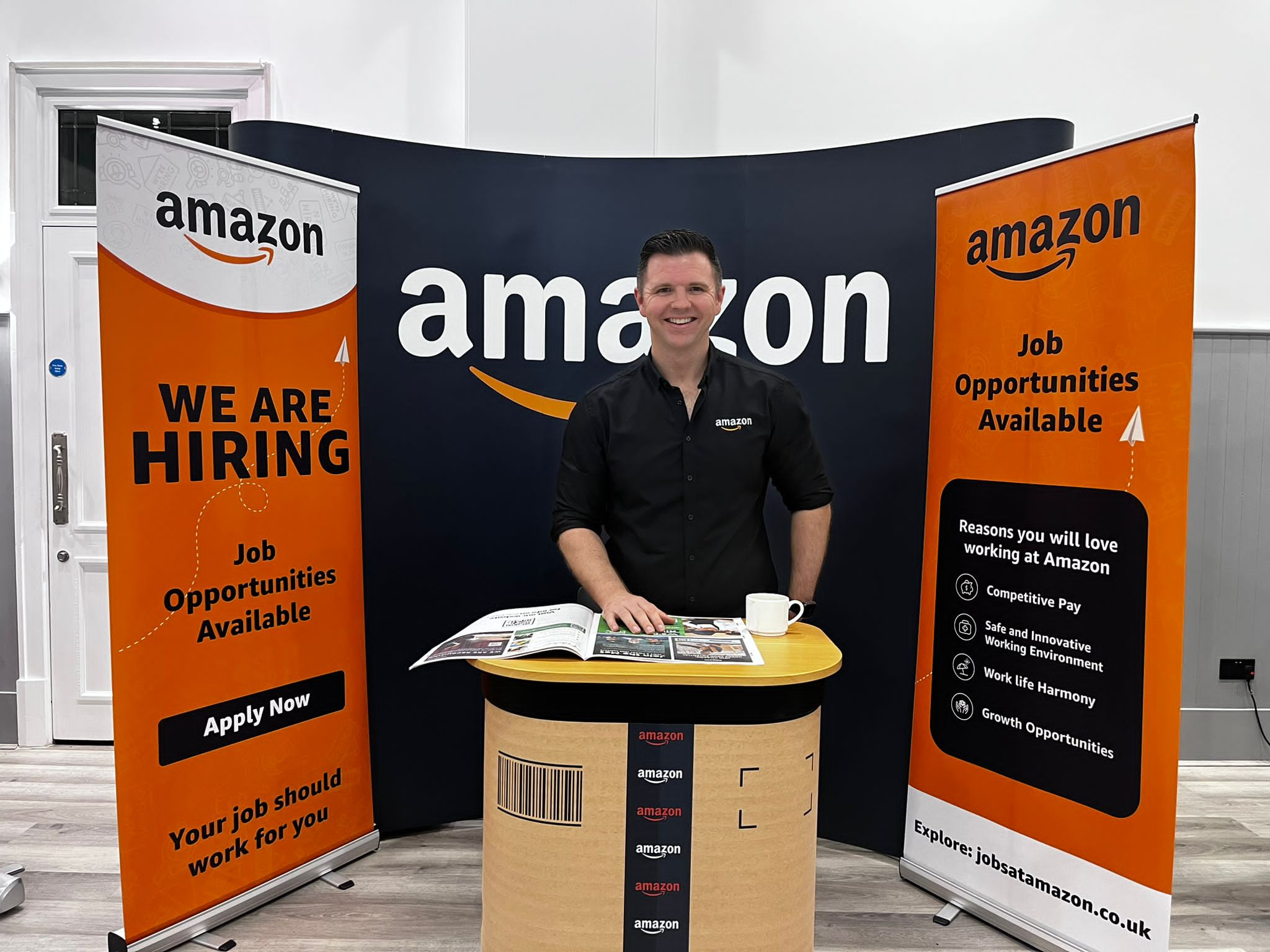 Amazon at our event in Birmingham