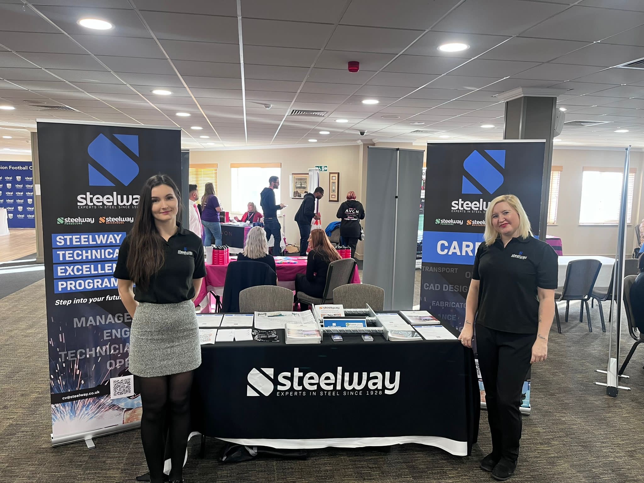 Steelway at our event in West Brom