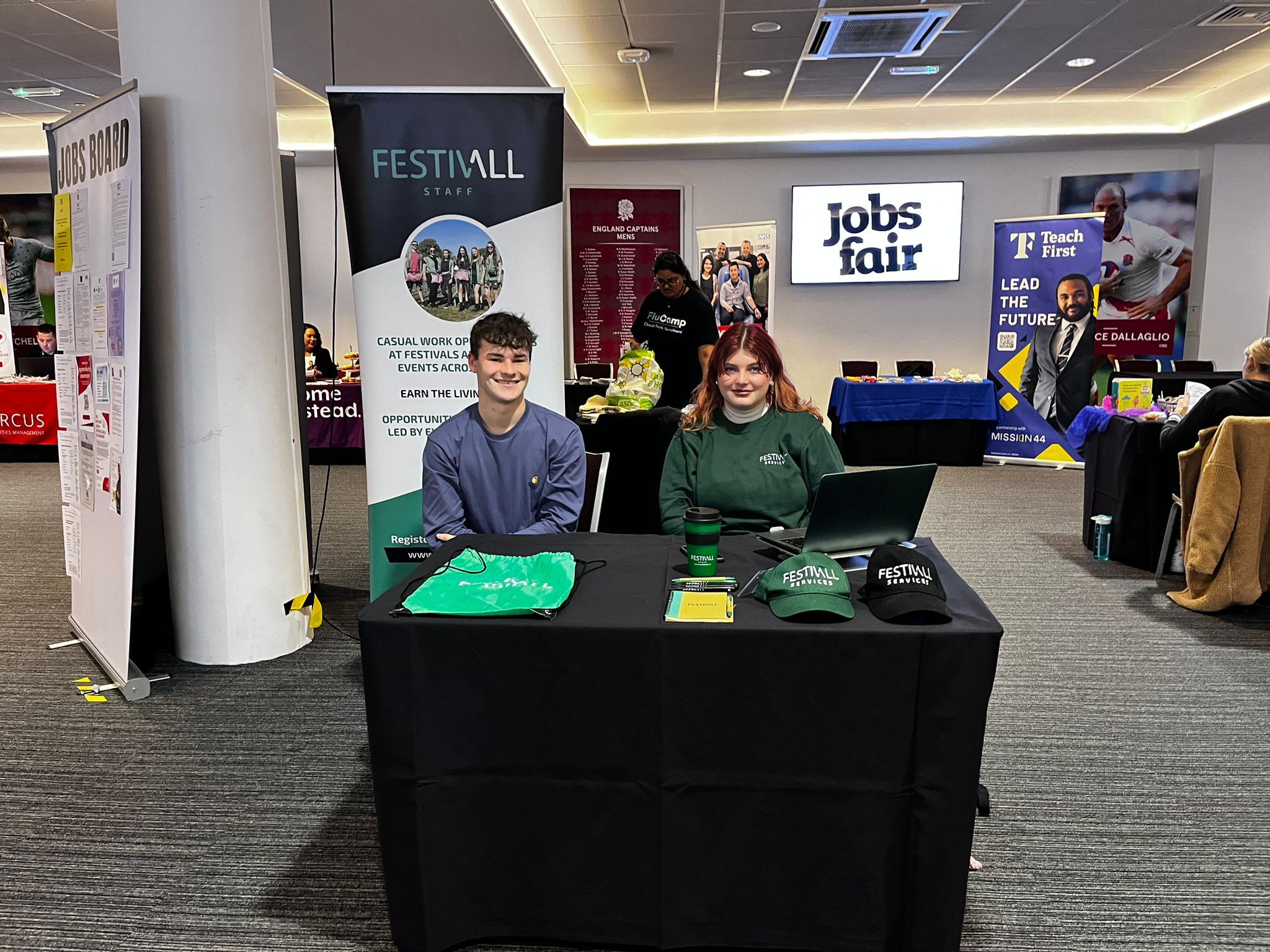 Festivall Staff at our event in West London