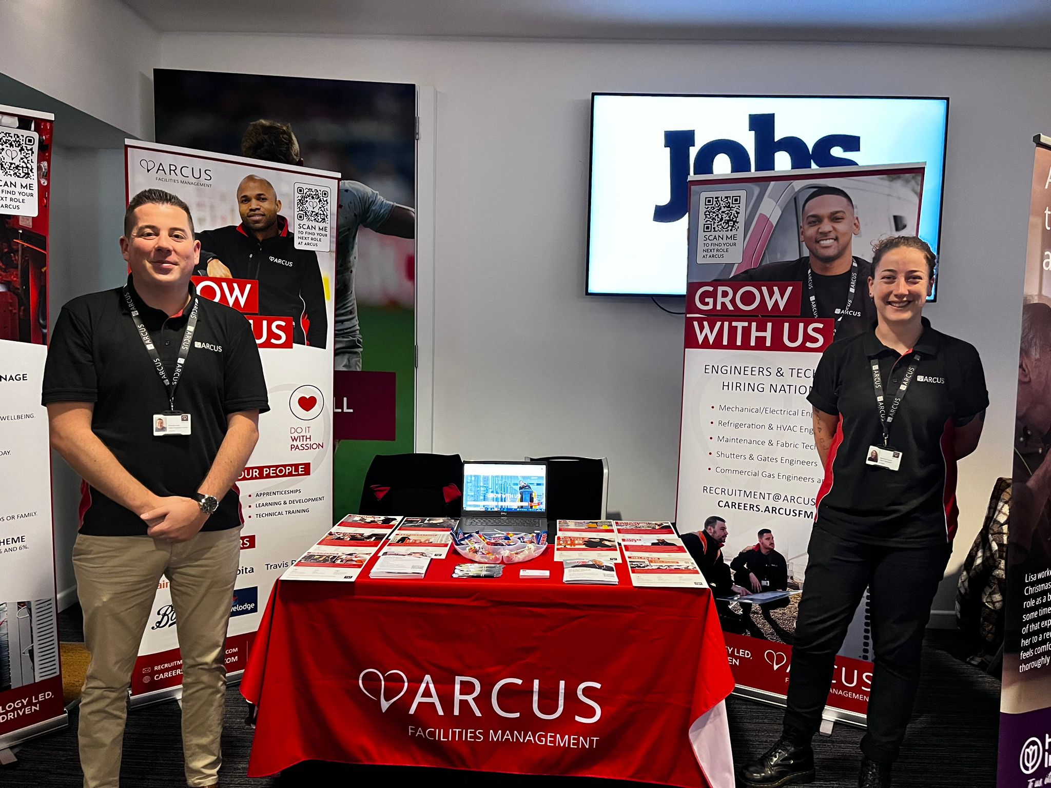 Arcus Facilities Management at our event in West London