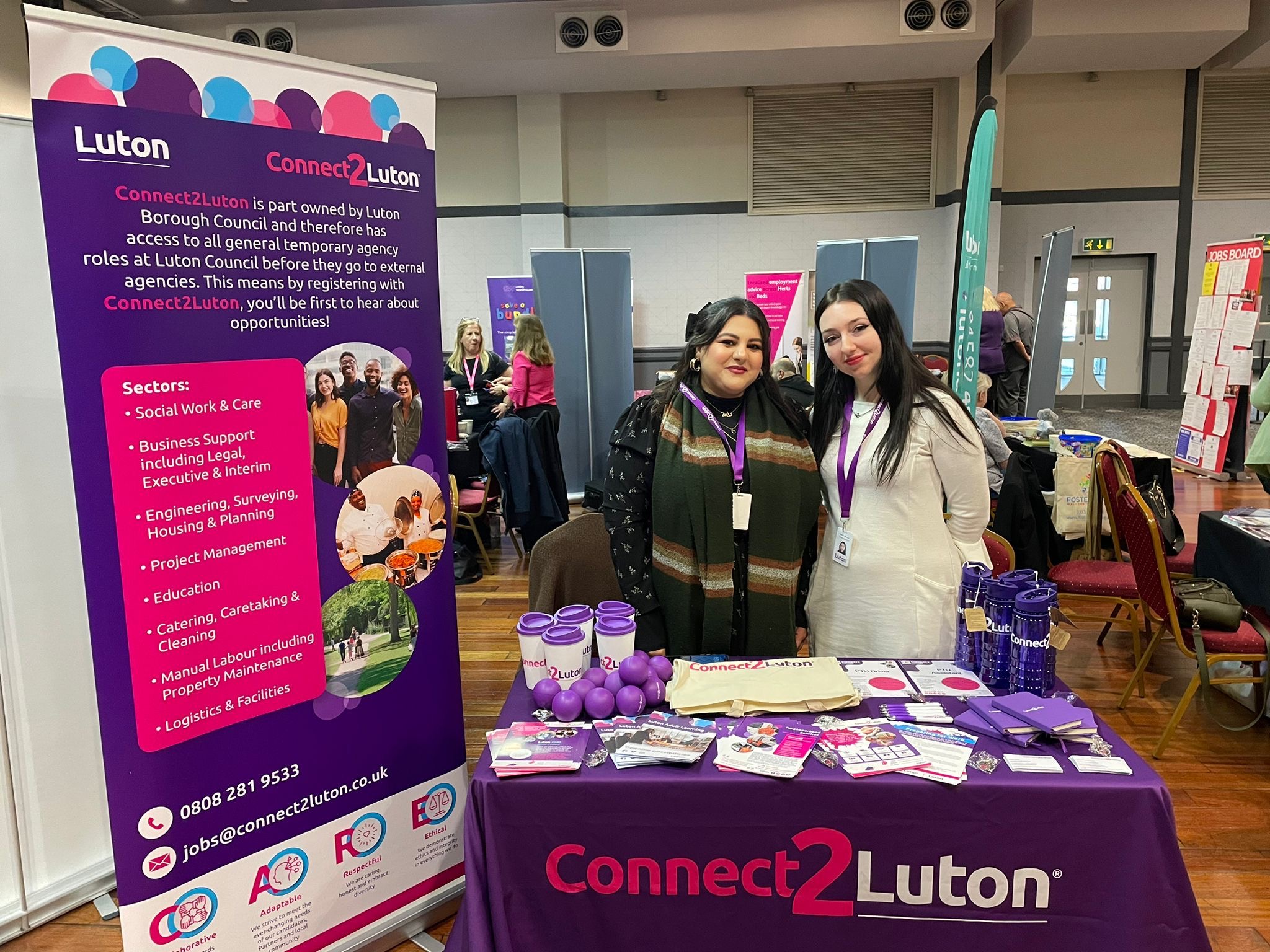 Connect2Luton at our event in Luton