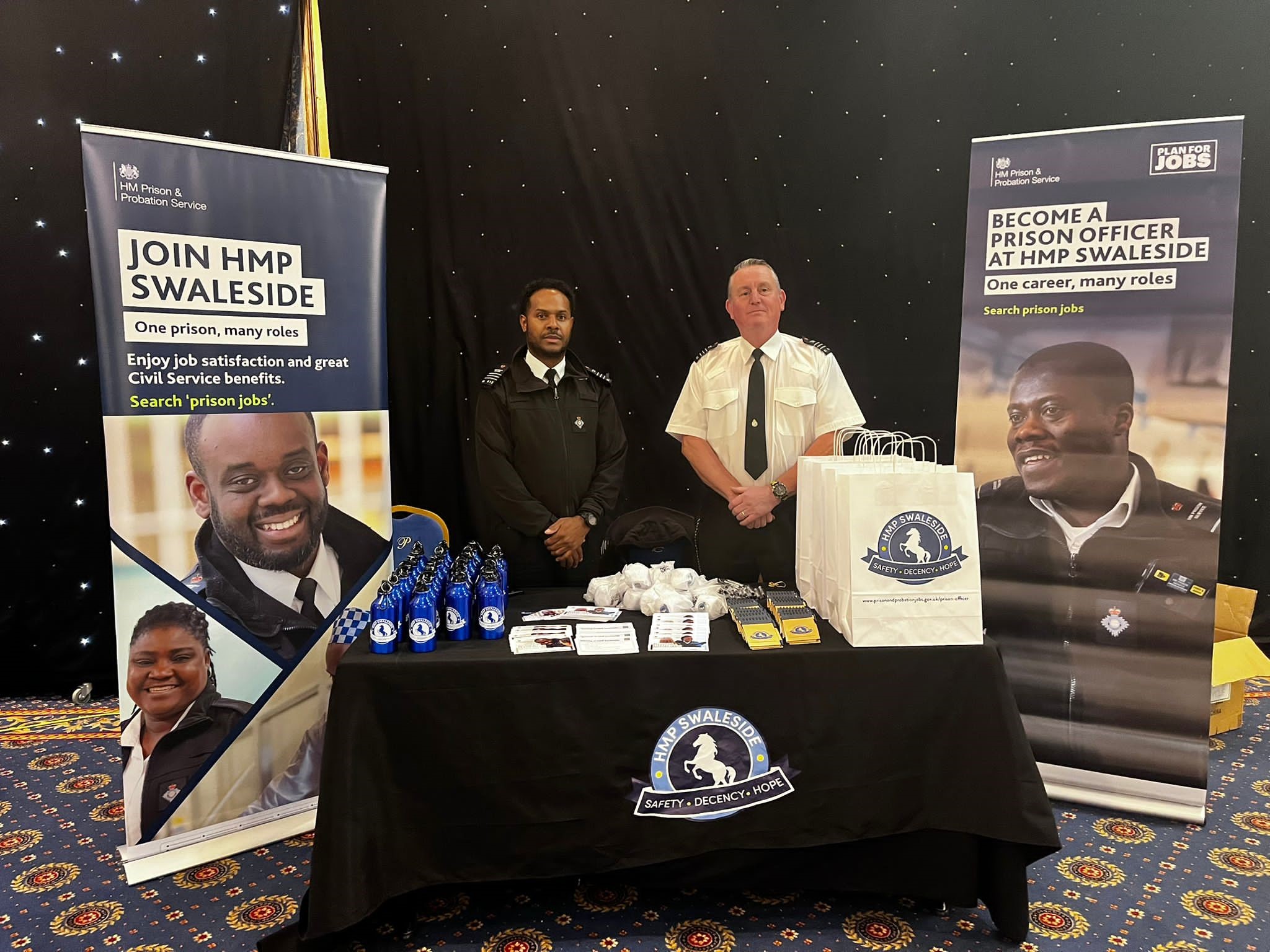 HMP Swaleside at our event in Gillingham