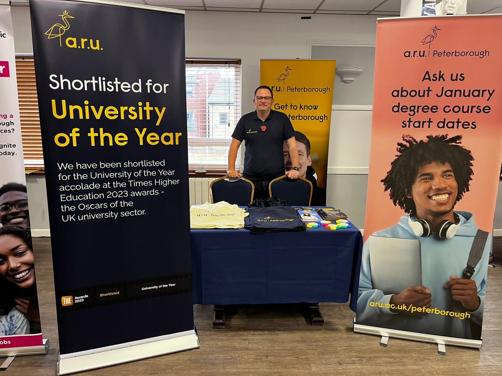 ARU Peterborough at our event in Peterborough