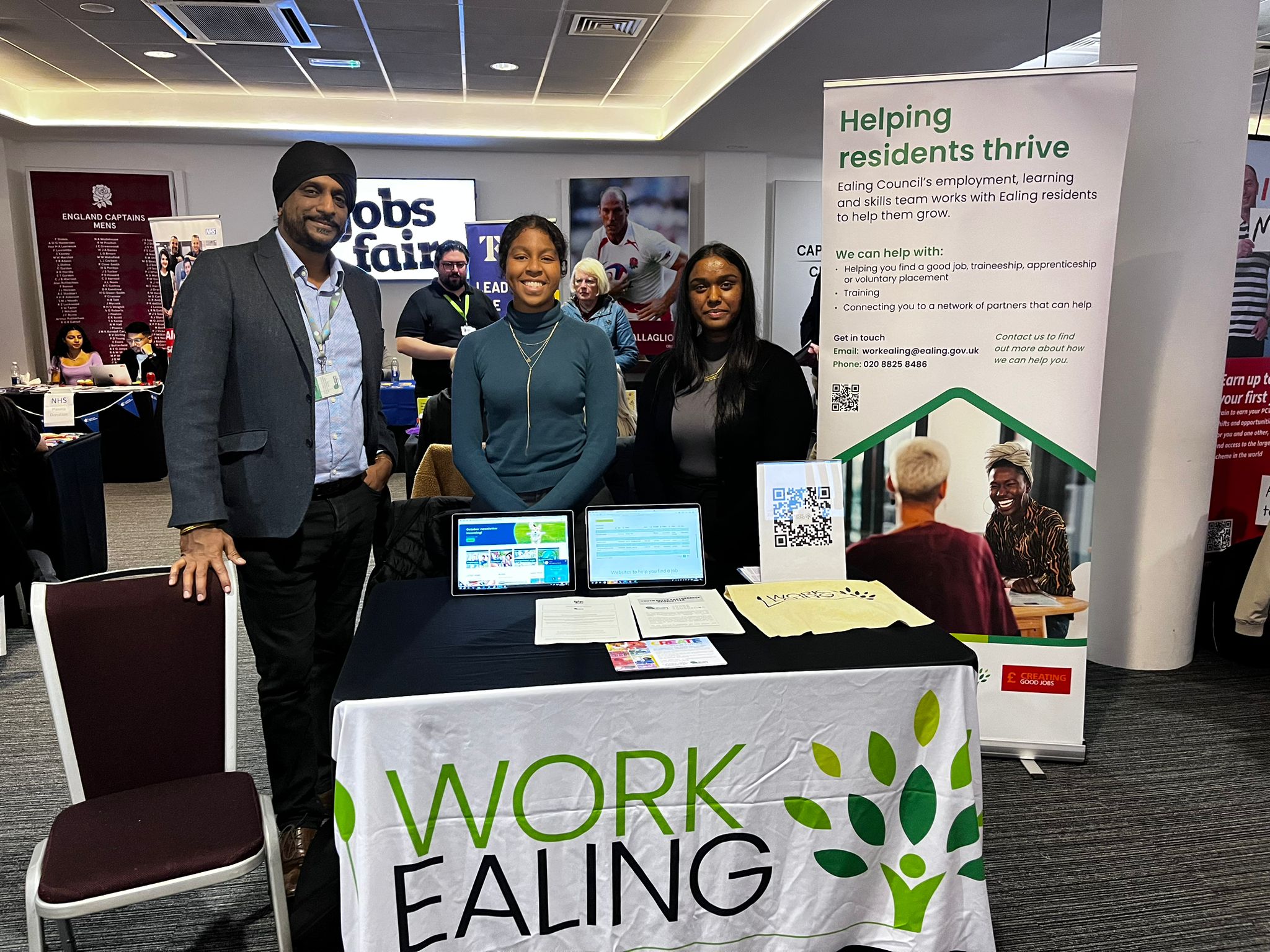 Ealing Council at our event in West London