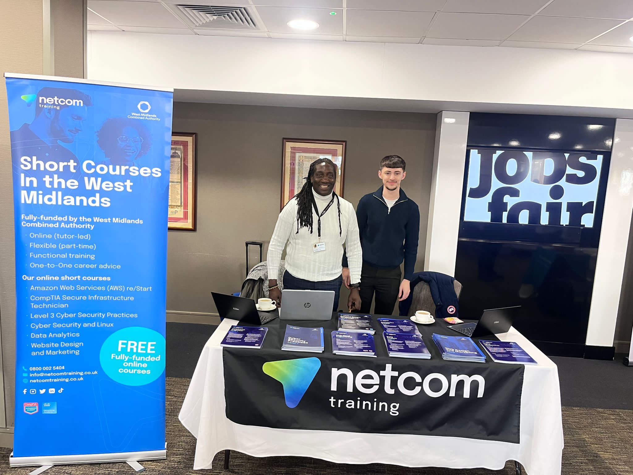 Netcom Training at our event in West Brom