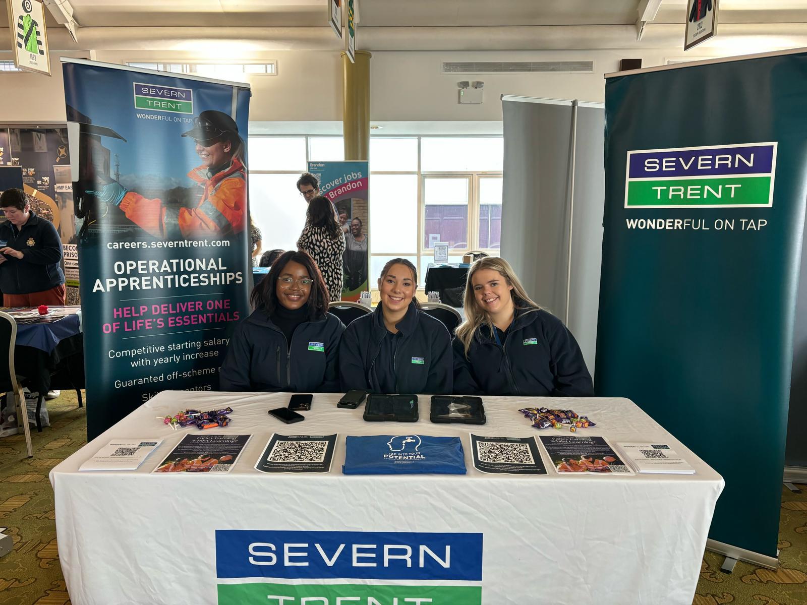 Severn Trent at our event in Cheltenham & Gloucester