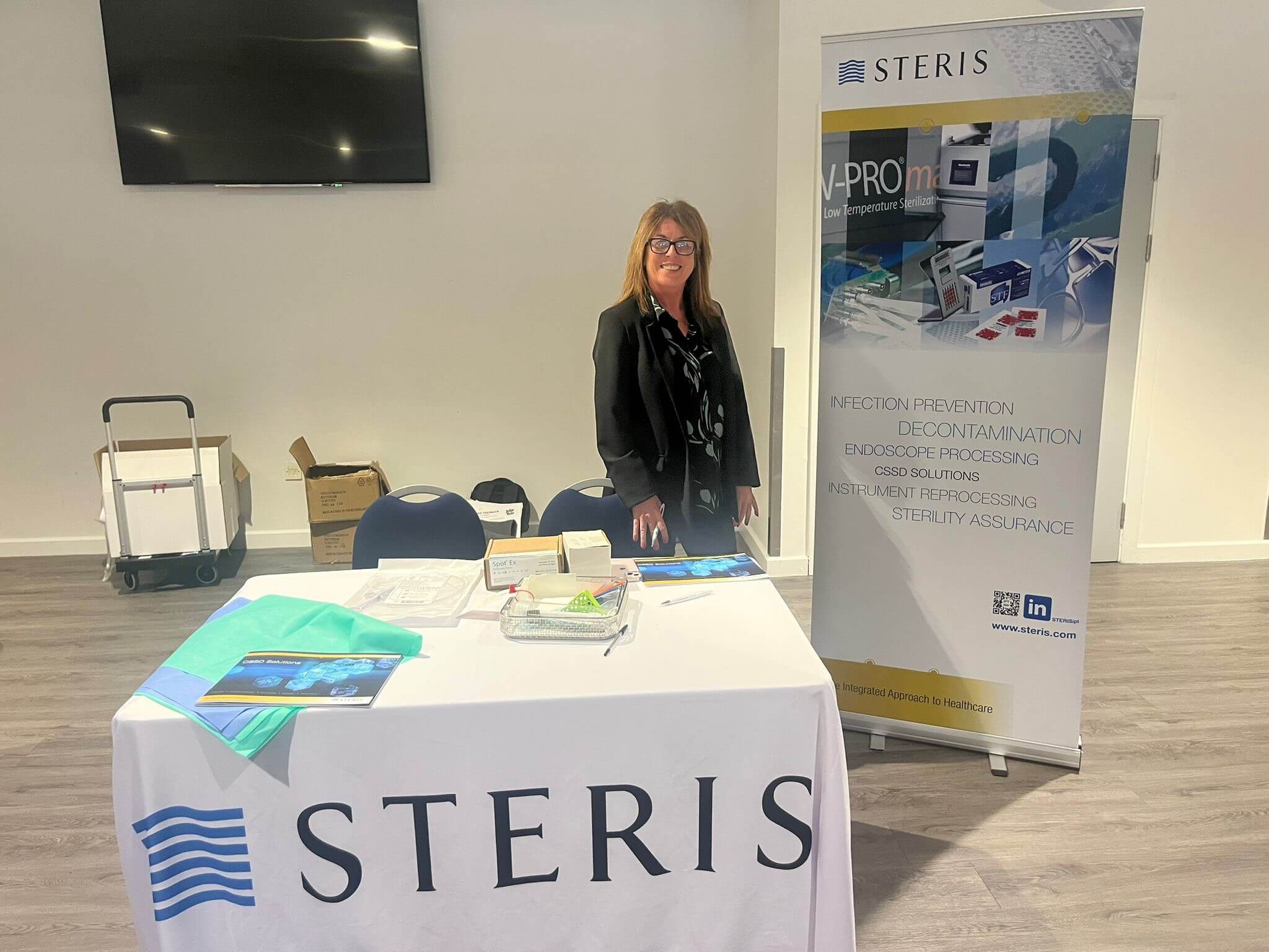 Steris Solutions at our event in Leicester