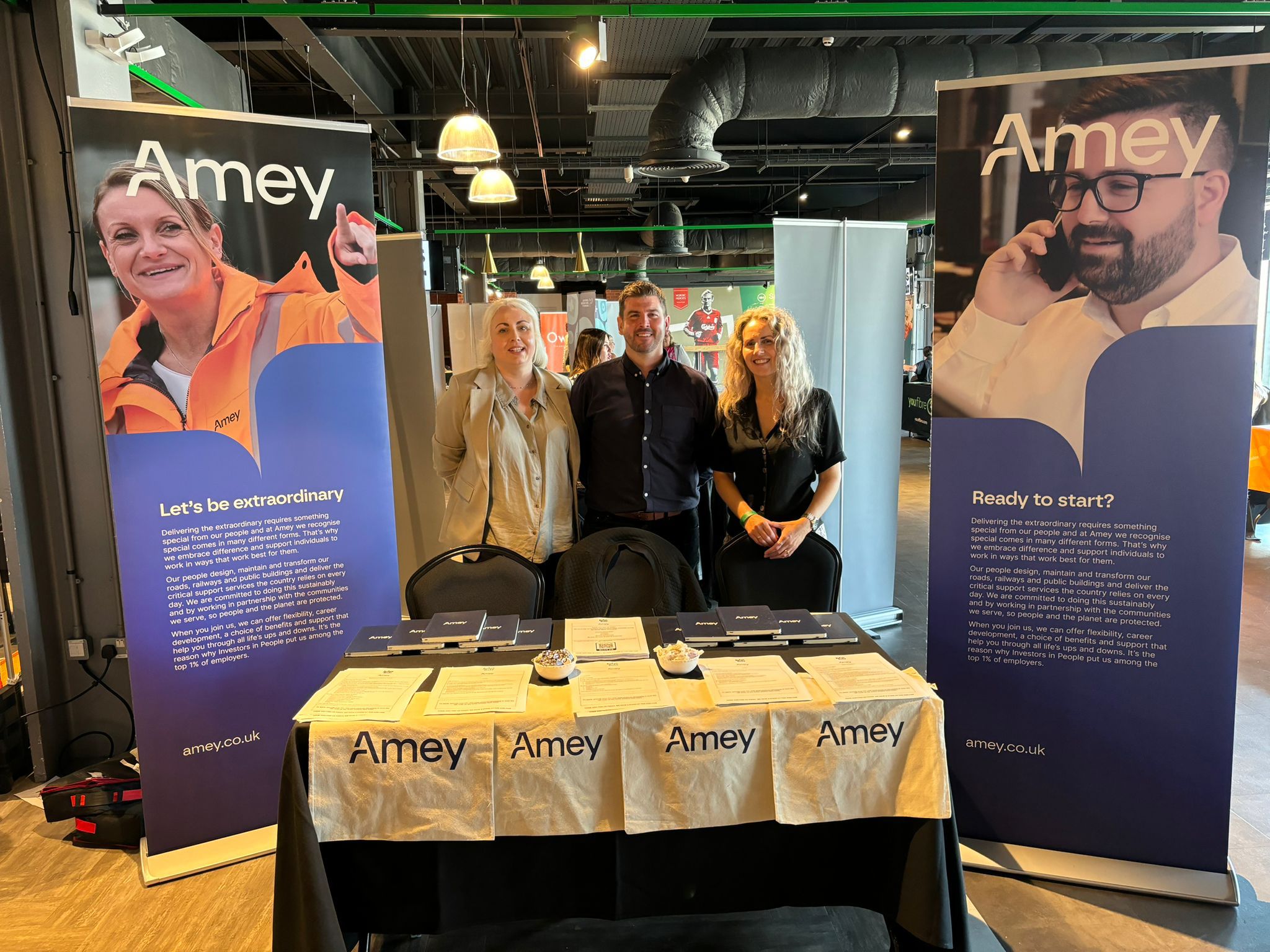 Amey at our event in Liverpool