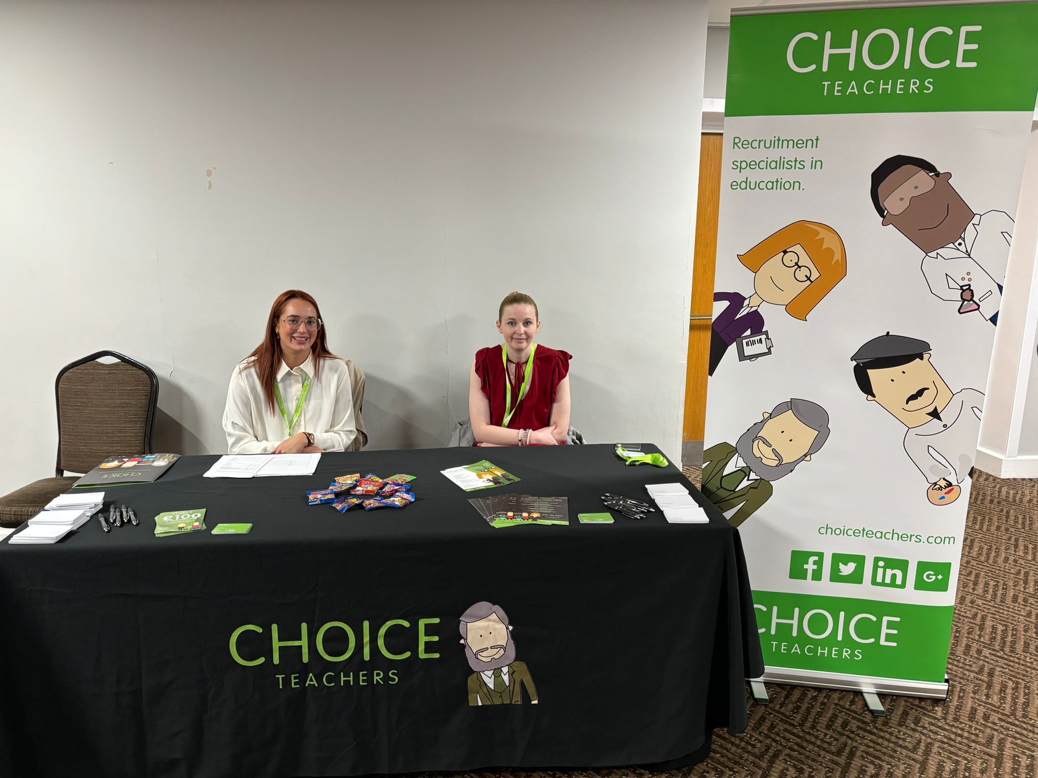 Choice Teachers at our event in Wigan