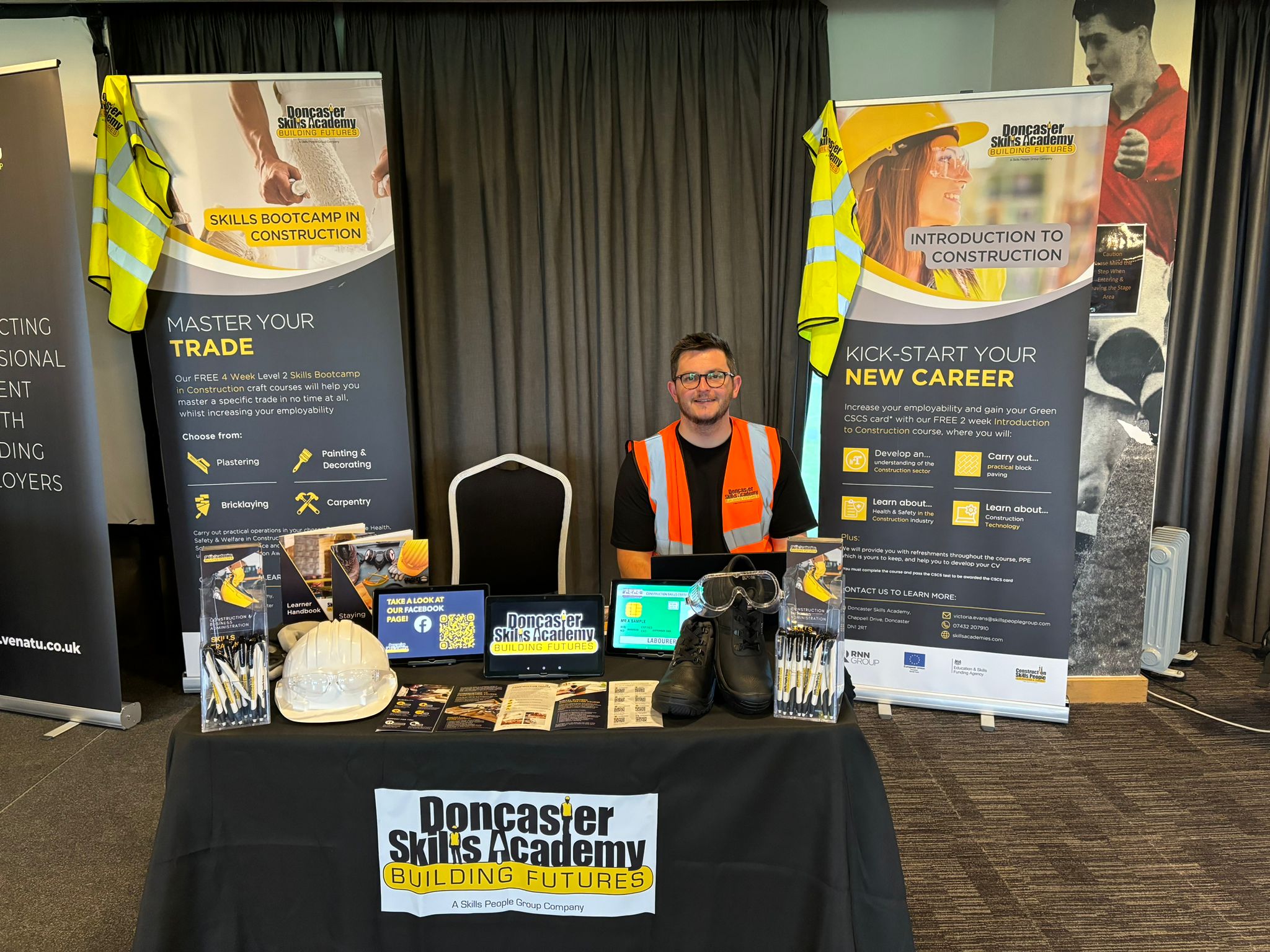 Construction Skills People at our event in Doncaster