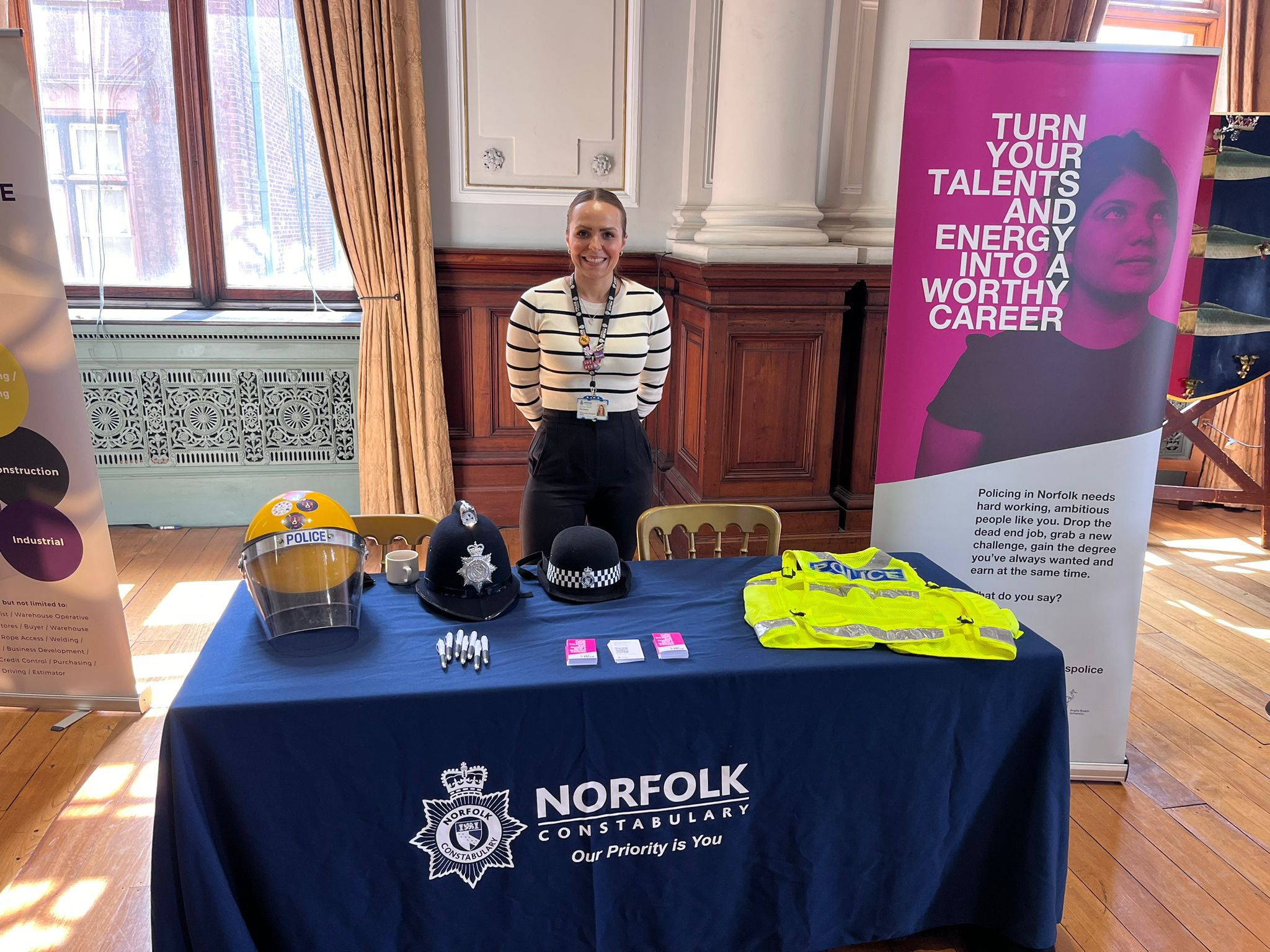 Norfolk Police at our event in Great Yarmouth