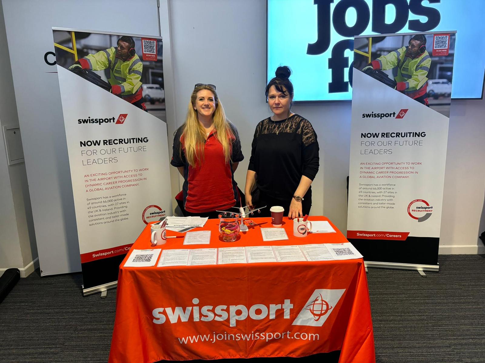 Swissport at our event in West London