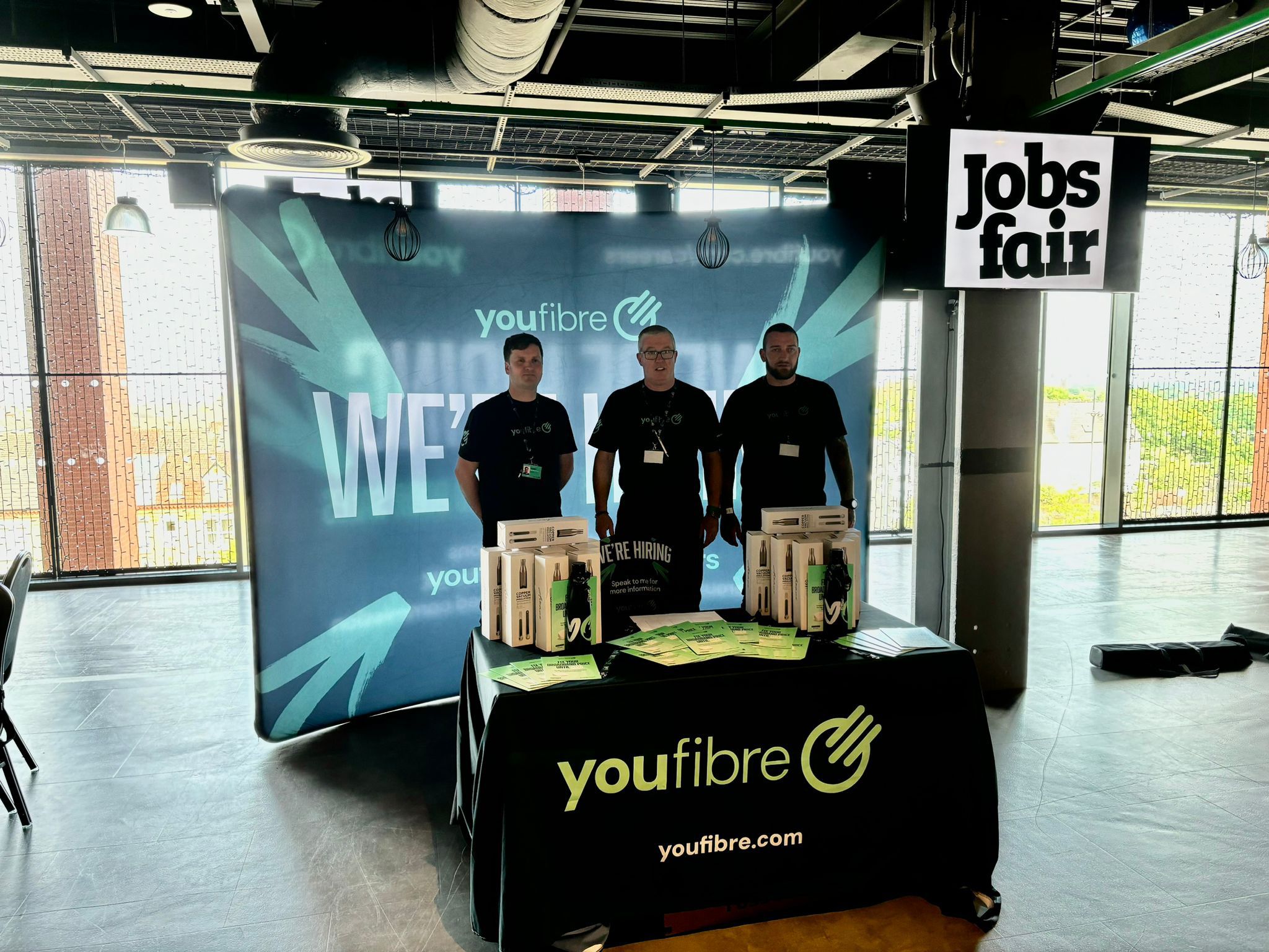 YouFibre at our event in Liverpool