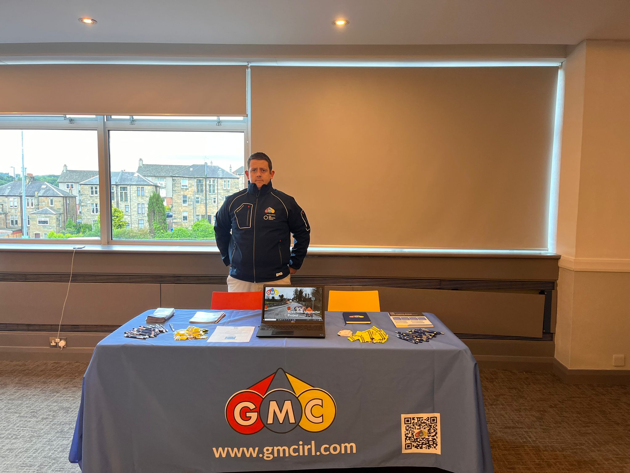 GMC Utilities at our event in Glasgow