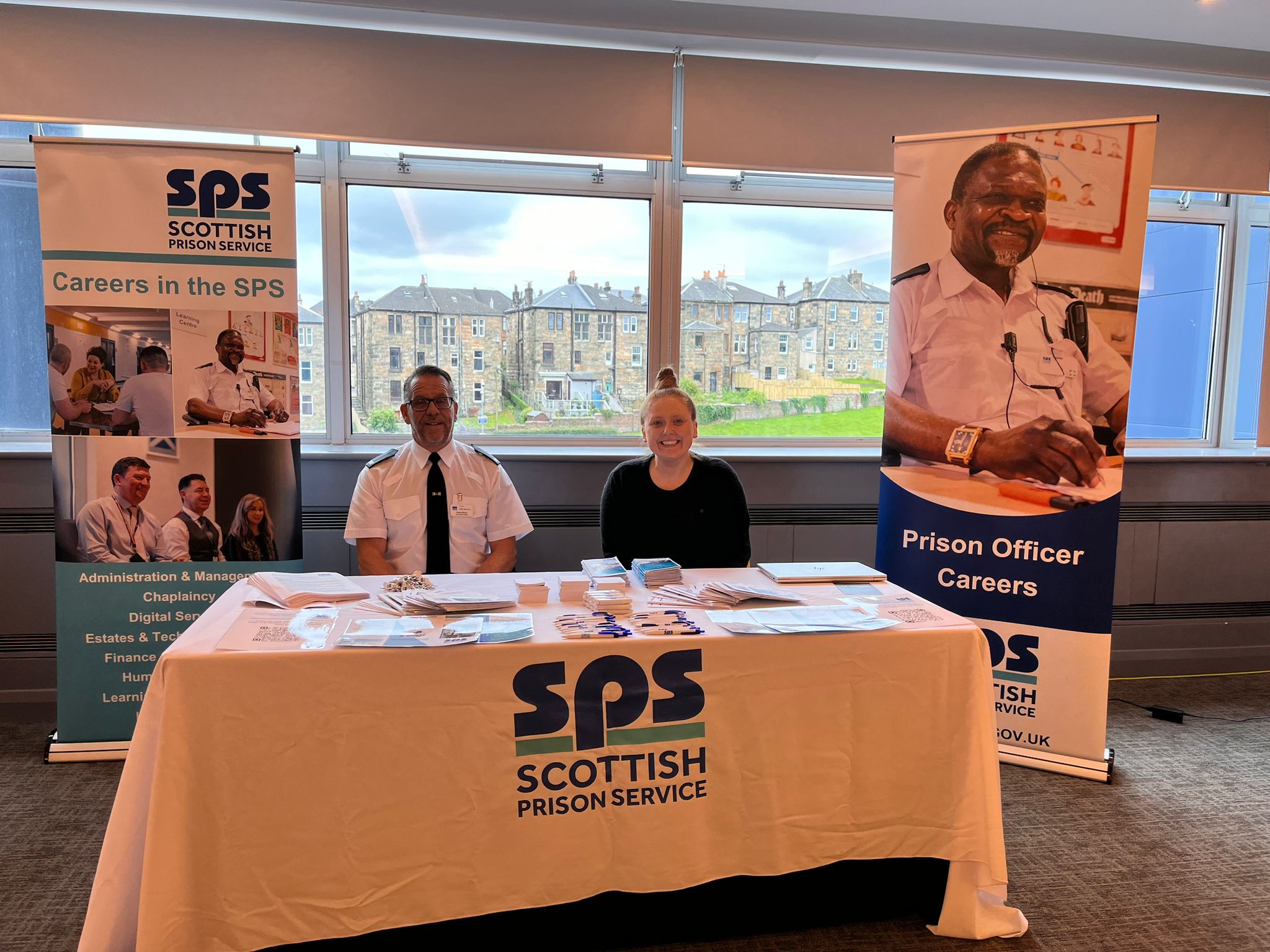 Scottish Prison Service at our event in Glasgow