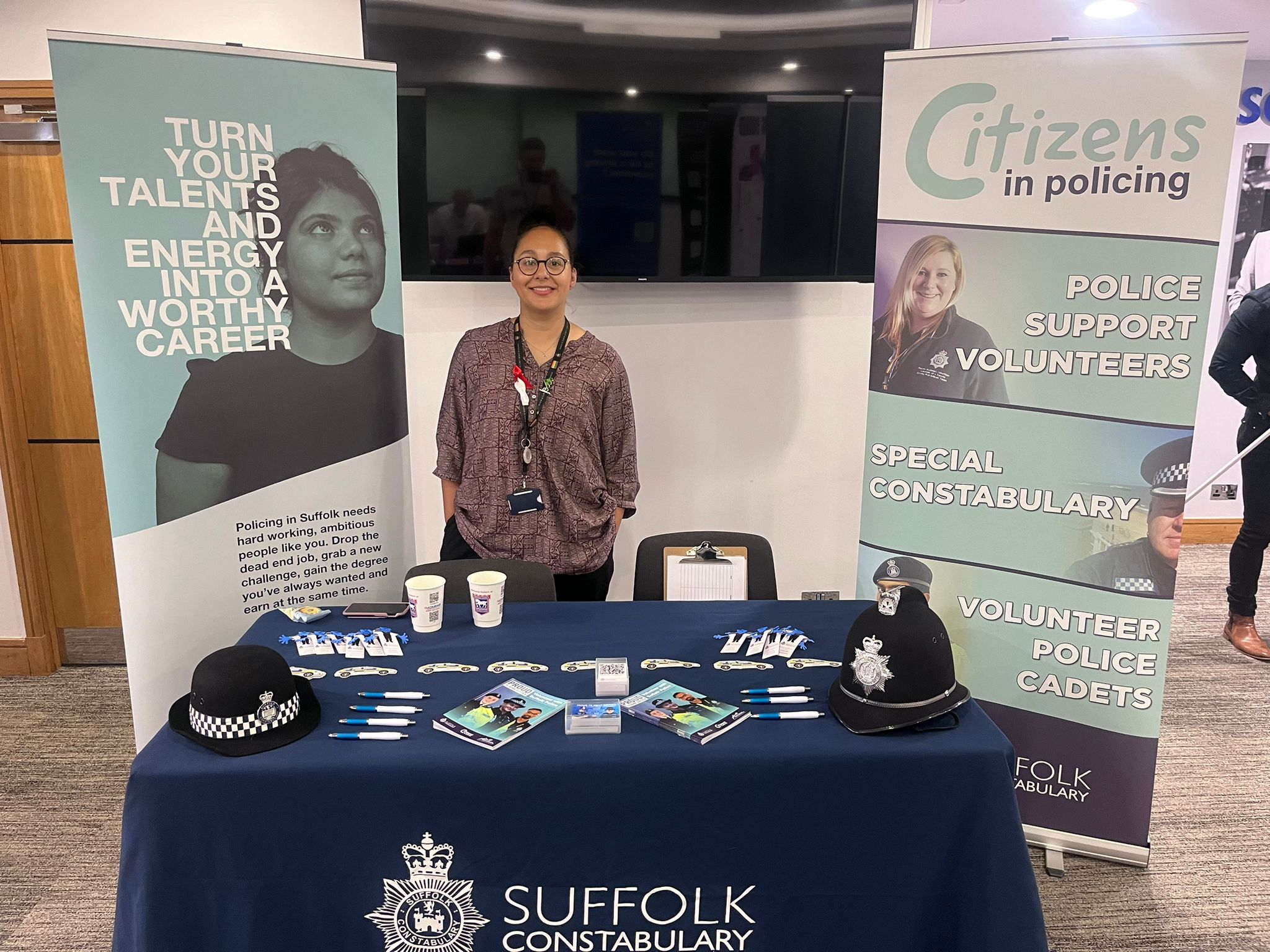 Suffolk Constabulary at our event in Ipswich