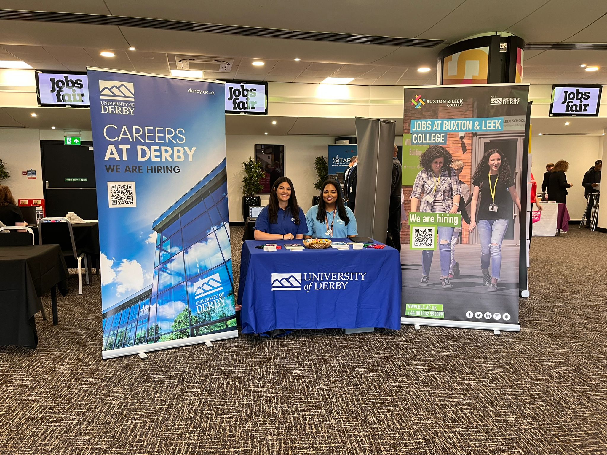 University of Derby at our event in Derby