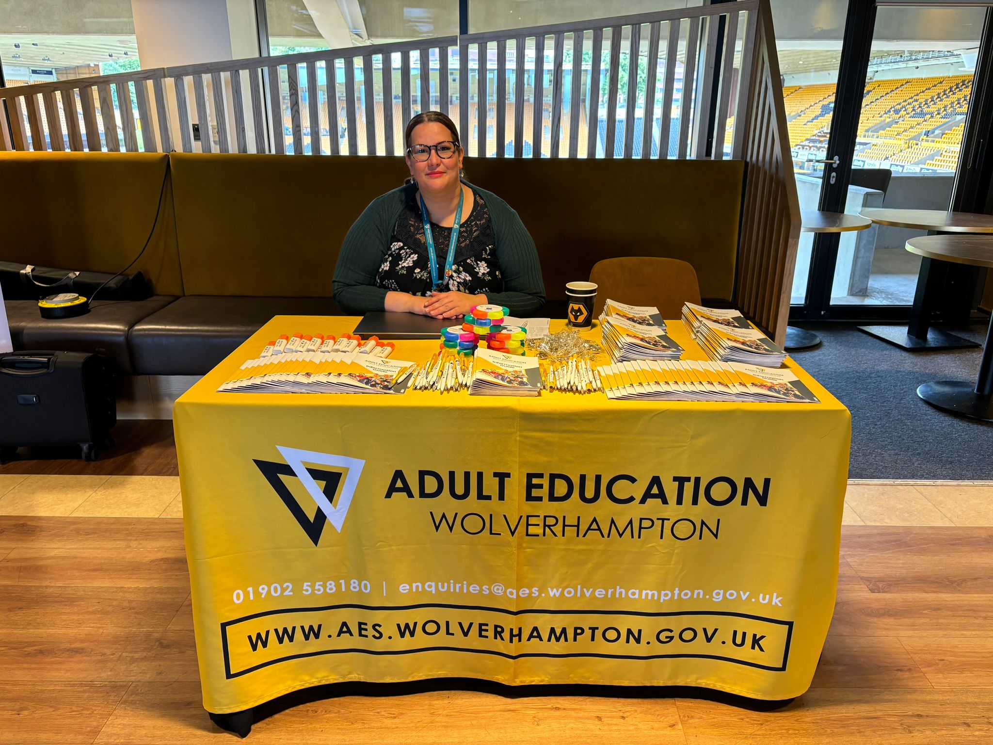 Adult Education Wolverhampton at our event in Wolverhampton