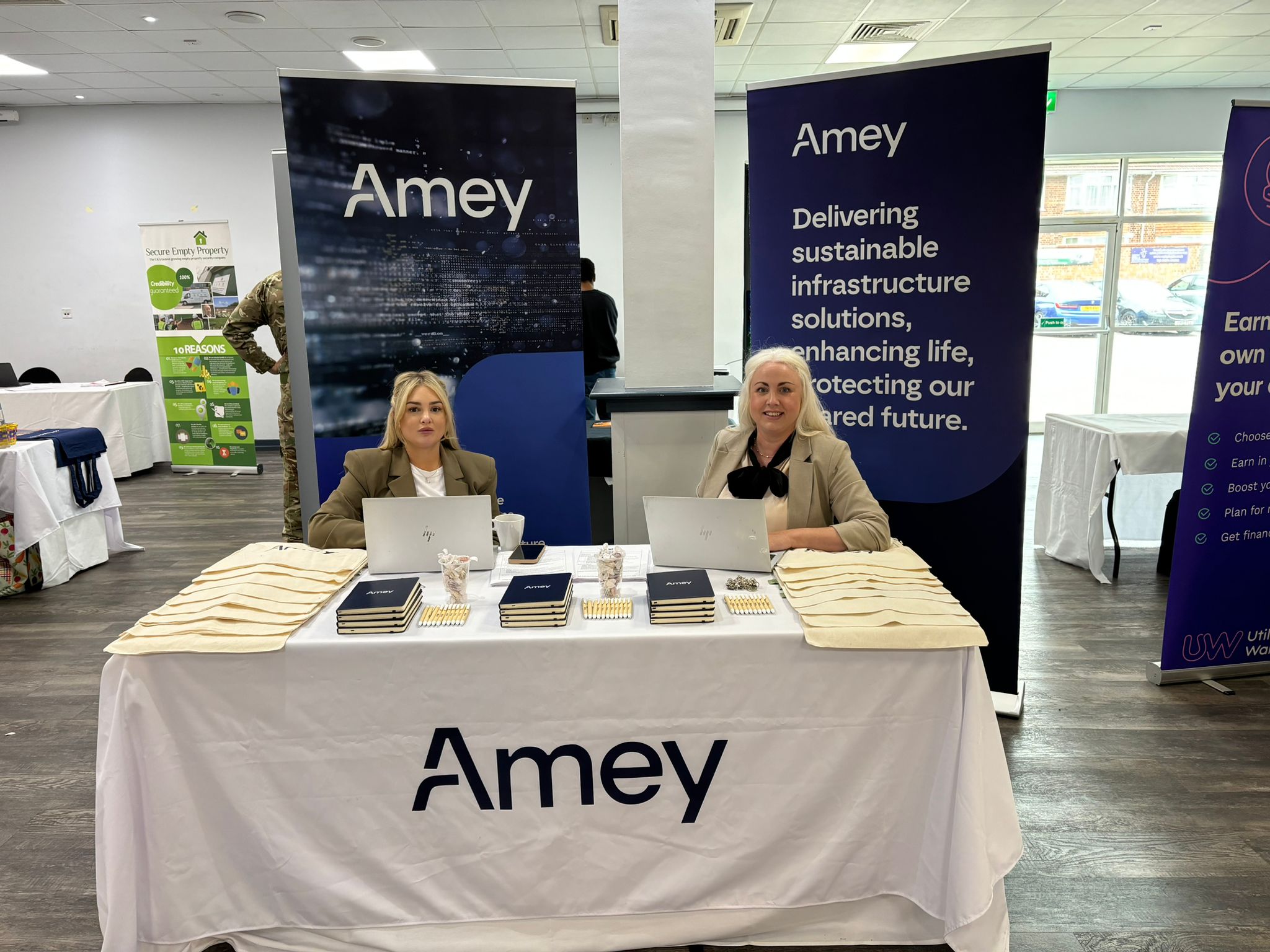 Amey at our event in Northampton