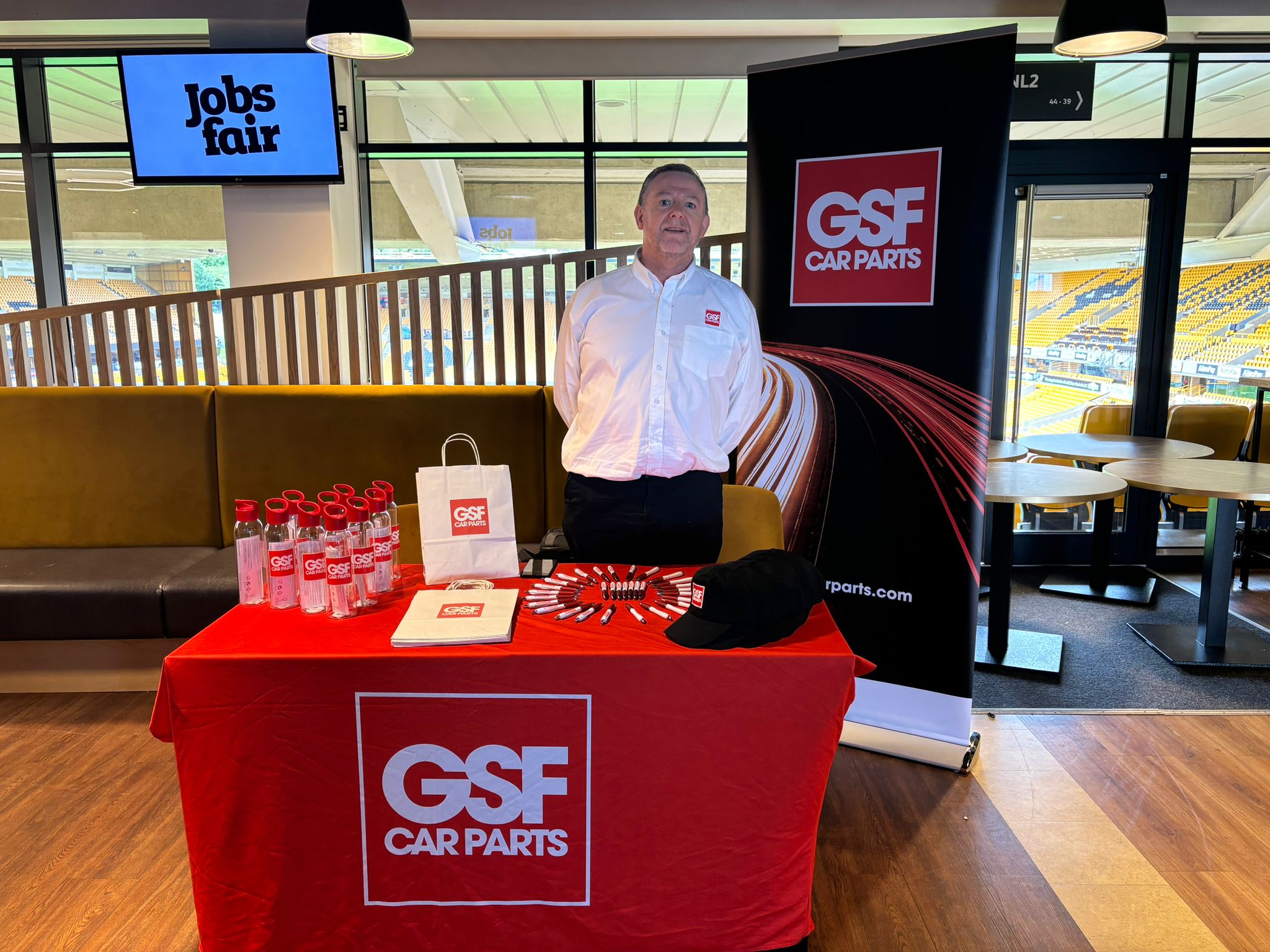 GSF Car parts at our event in Wolverhampton